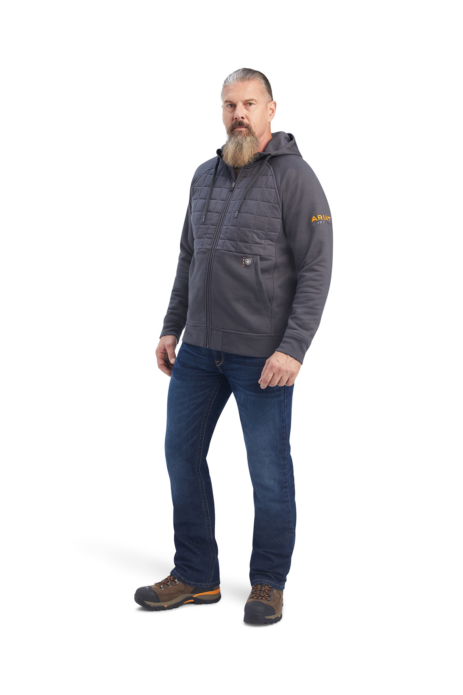 Chaqueta Cremallera Completa para Hombre Ariat Rebar Regulator