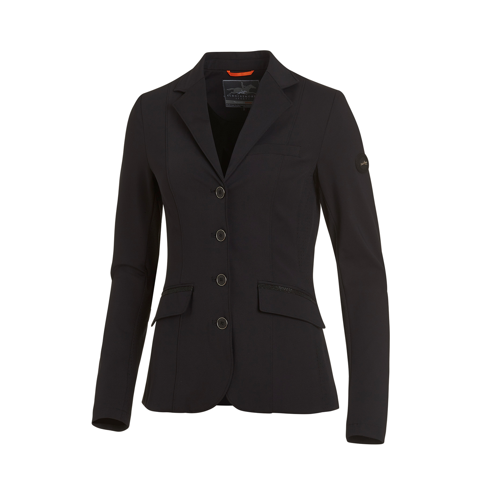 Black Schockemöhle Sports Amelie chaqueta de concurso para mujer