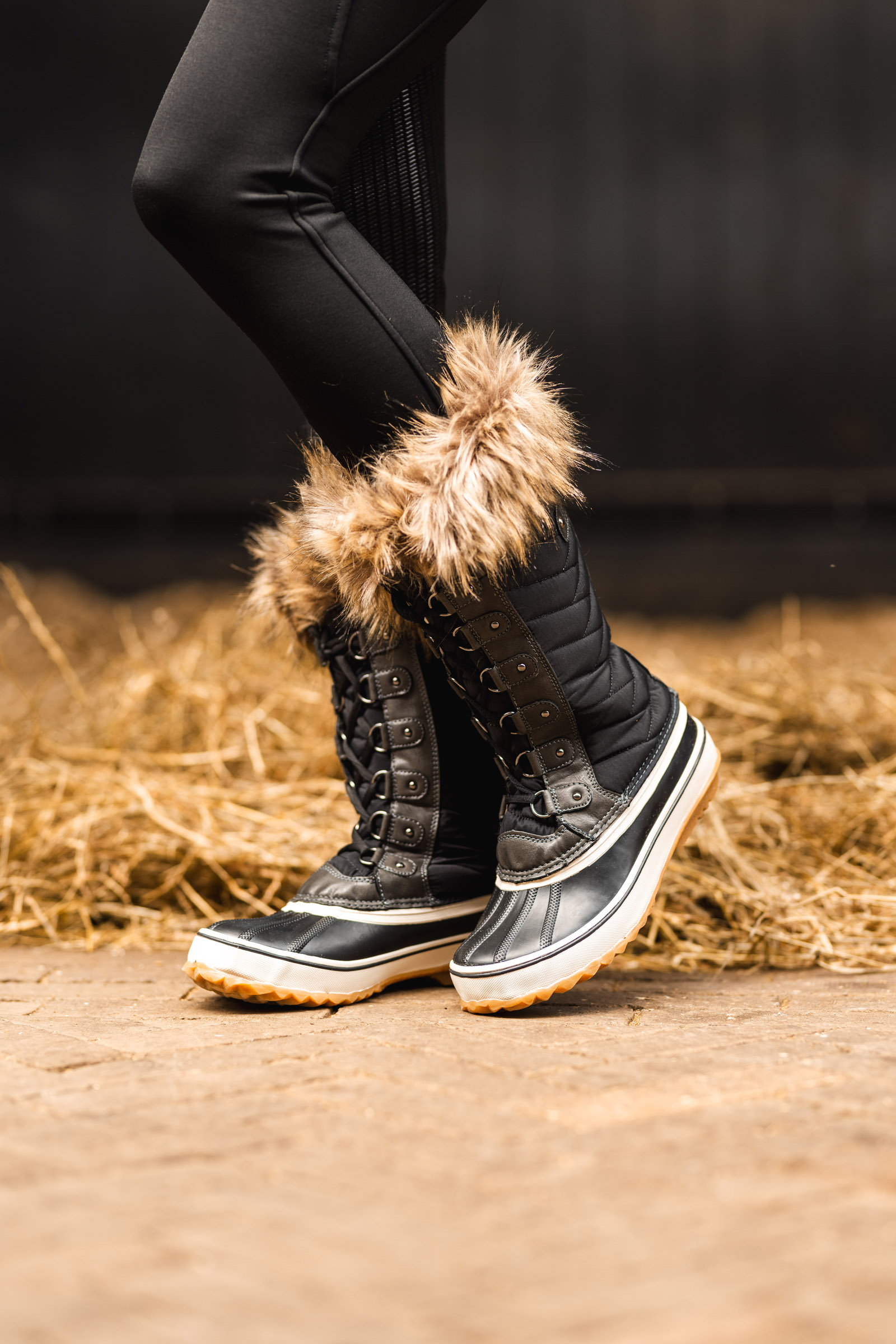 Botas de Invierno con Revestimiento de Piel para Mujer Horze