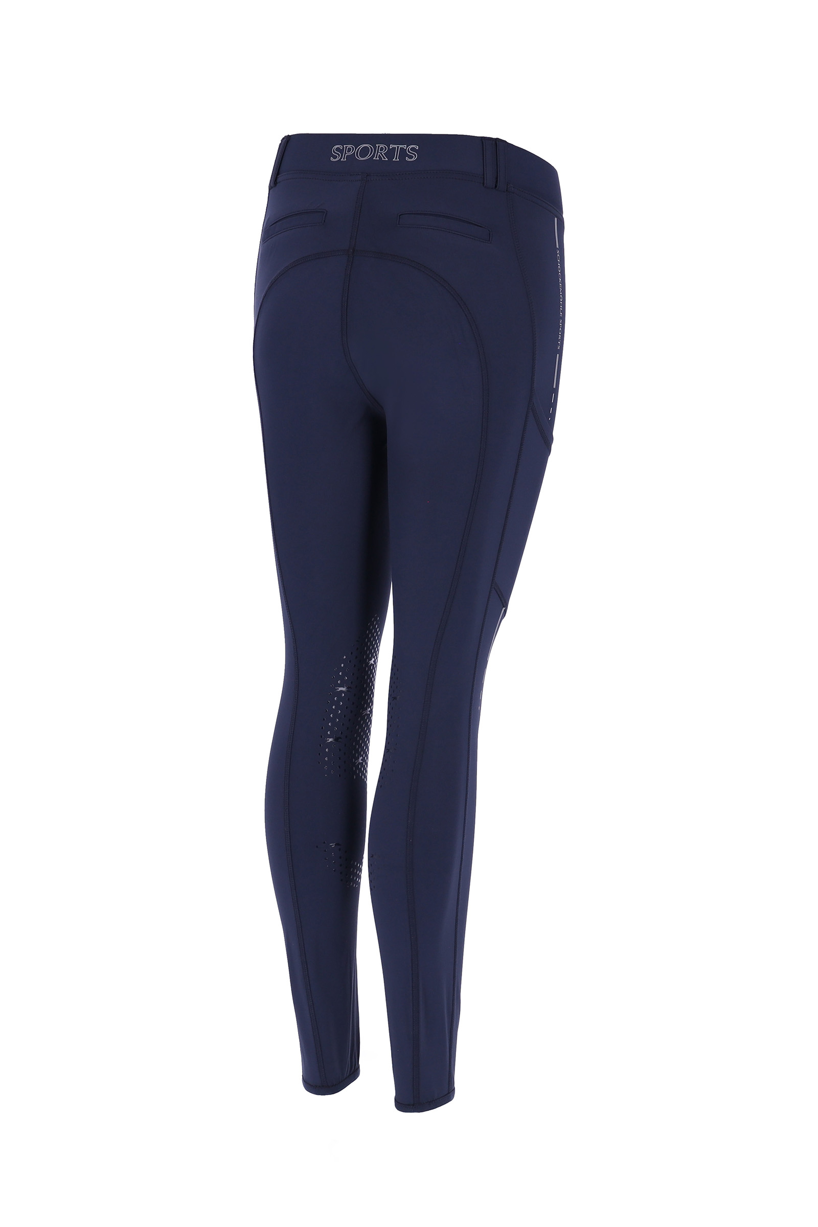 Schockem&ouml;hle Sports New Pocket Mallas de equitaci&oacute;n para mujer con refuerzo en la rodilla