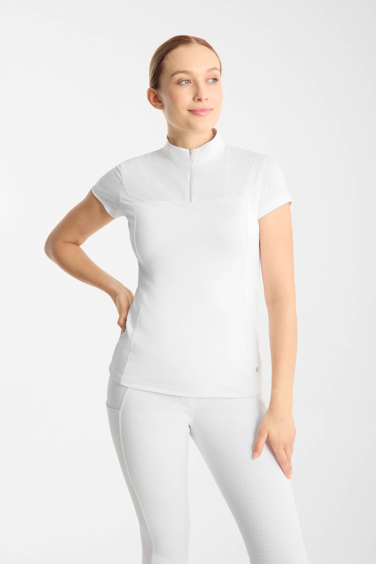 Horze Louisa camisa de concurso mujer mesh