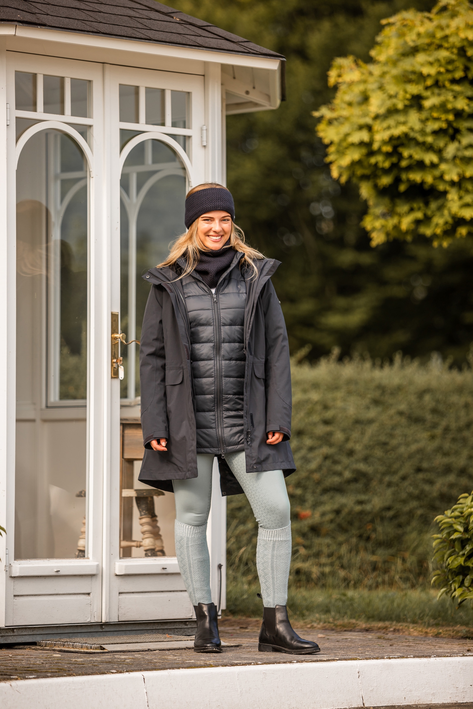 Chaqueta Parka Acolchada 3-en-1 para Mujer Horze Isabella