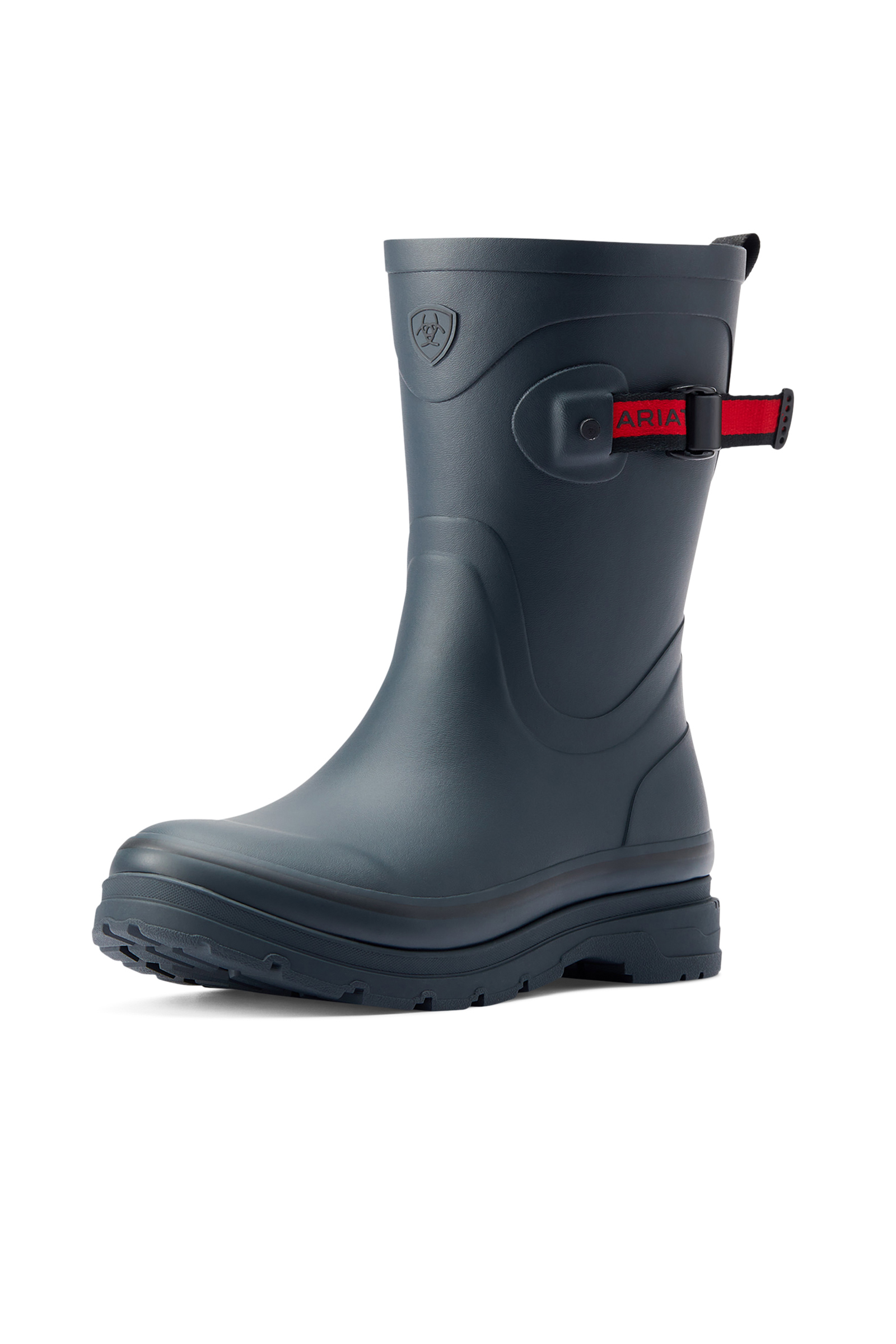 Navy Ariat Kelmarsh Mid botas de goma para mujer de altura media