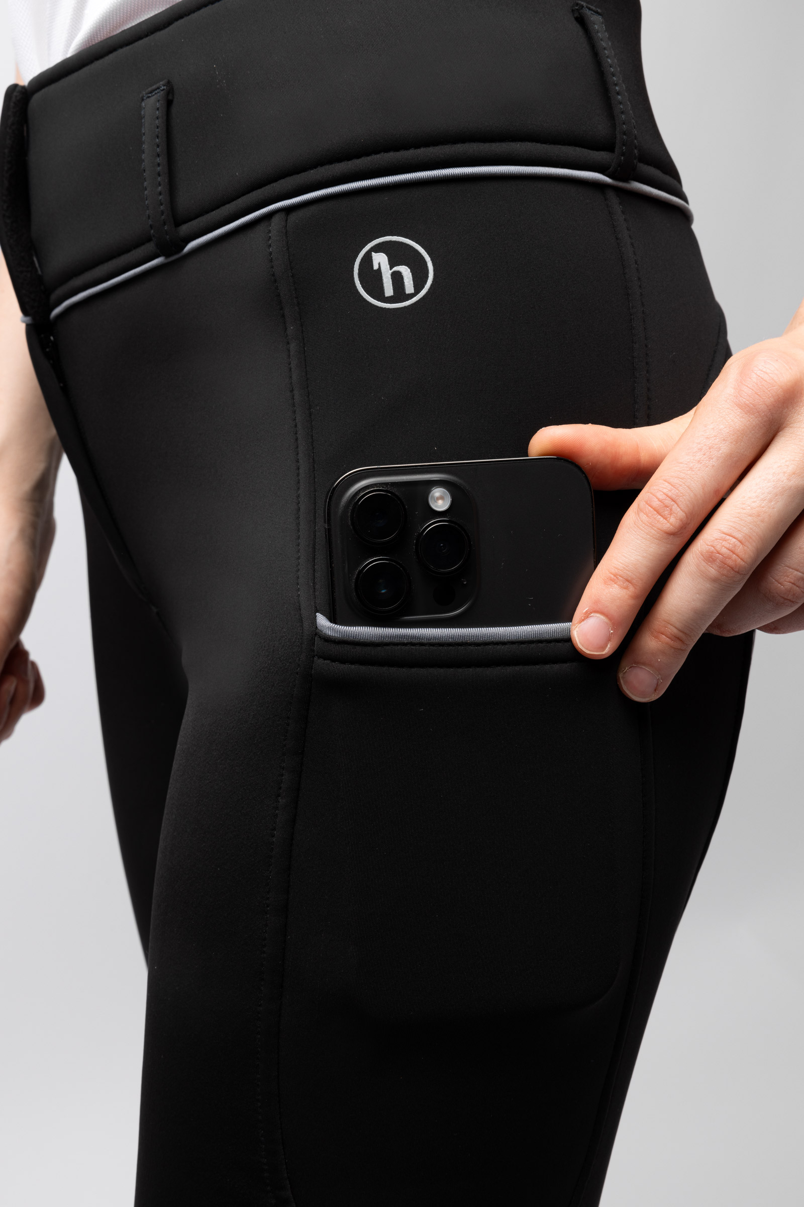 Horze Corinne Thermo pantalones de montar con grip total
