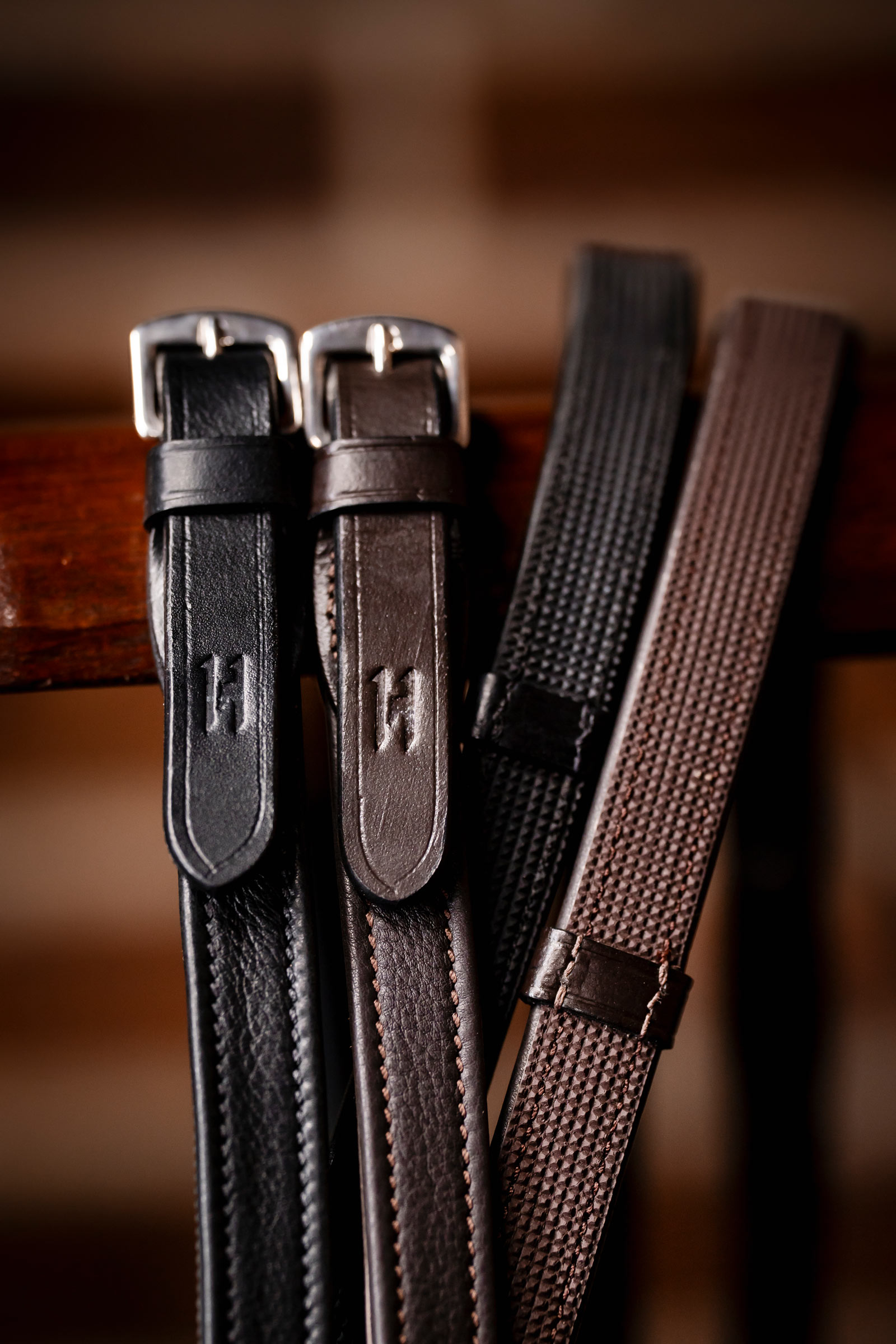 Horseware riendas para salto con topes