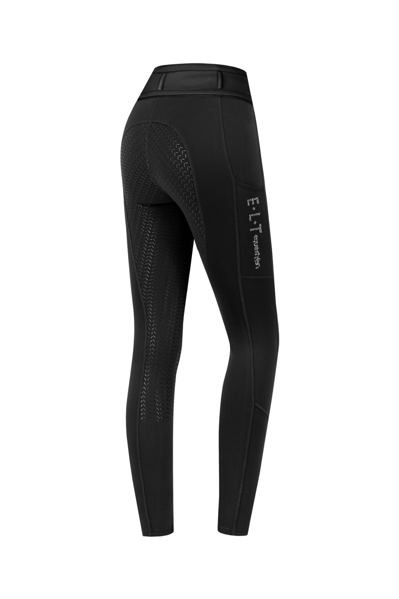 Black ELT Ella Glam Leggings de Equitaci&oacute;n para Mujeres
