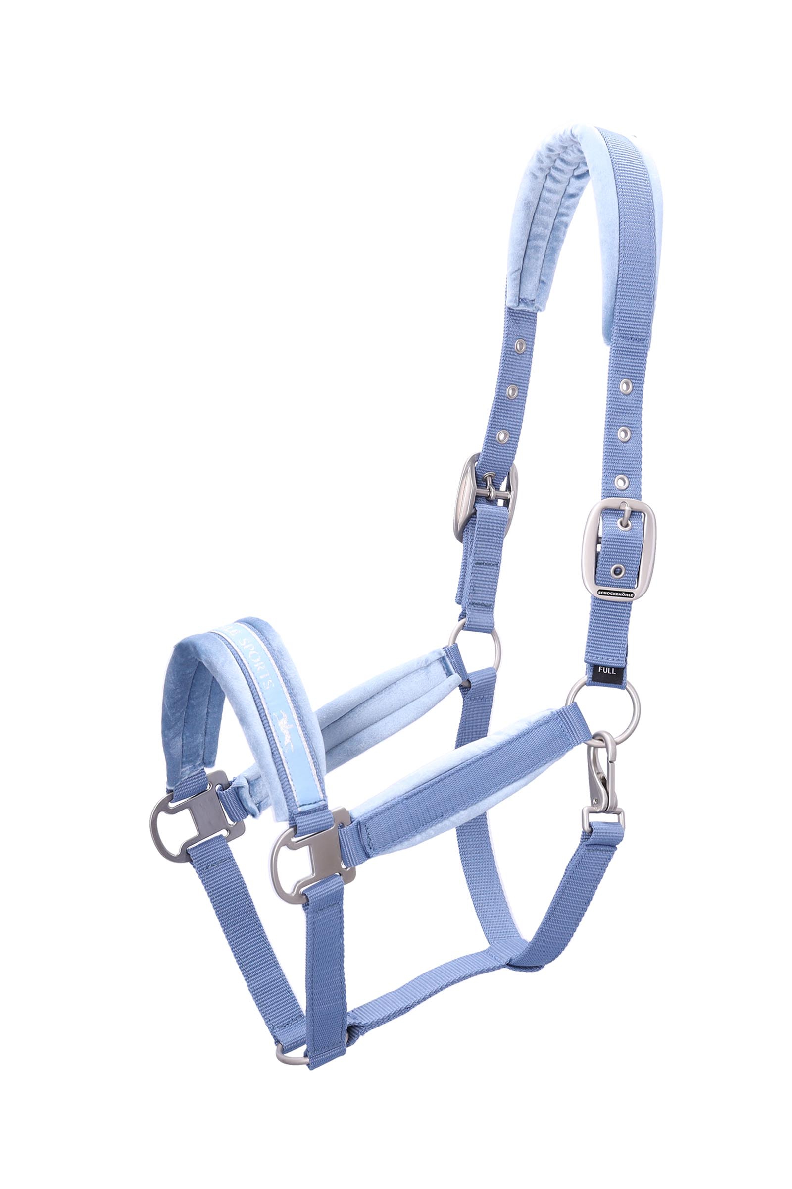 Milky Blue Schockem&ouml;hle Sports Halter SP Soft Velvet Style II