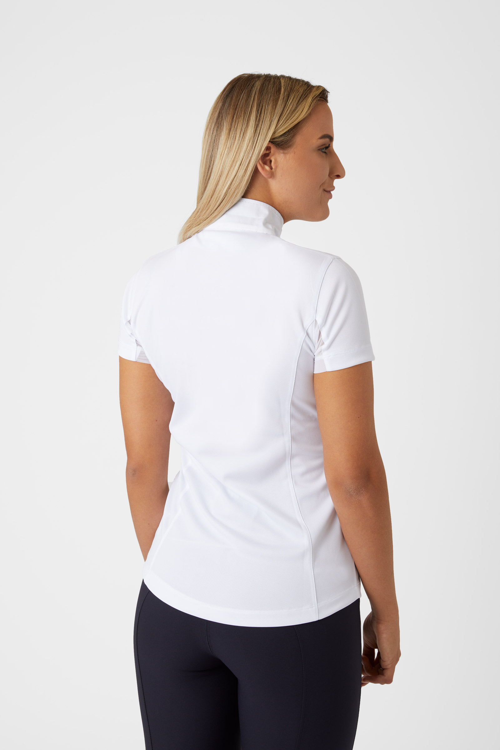 Horze Blaire camisa de concurso funcional para mujer de manga corta