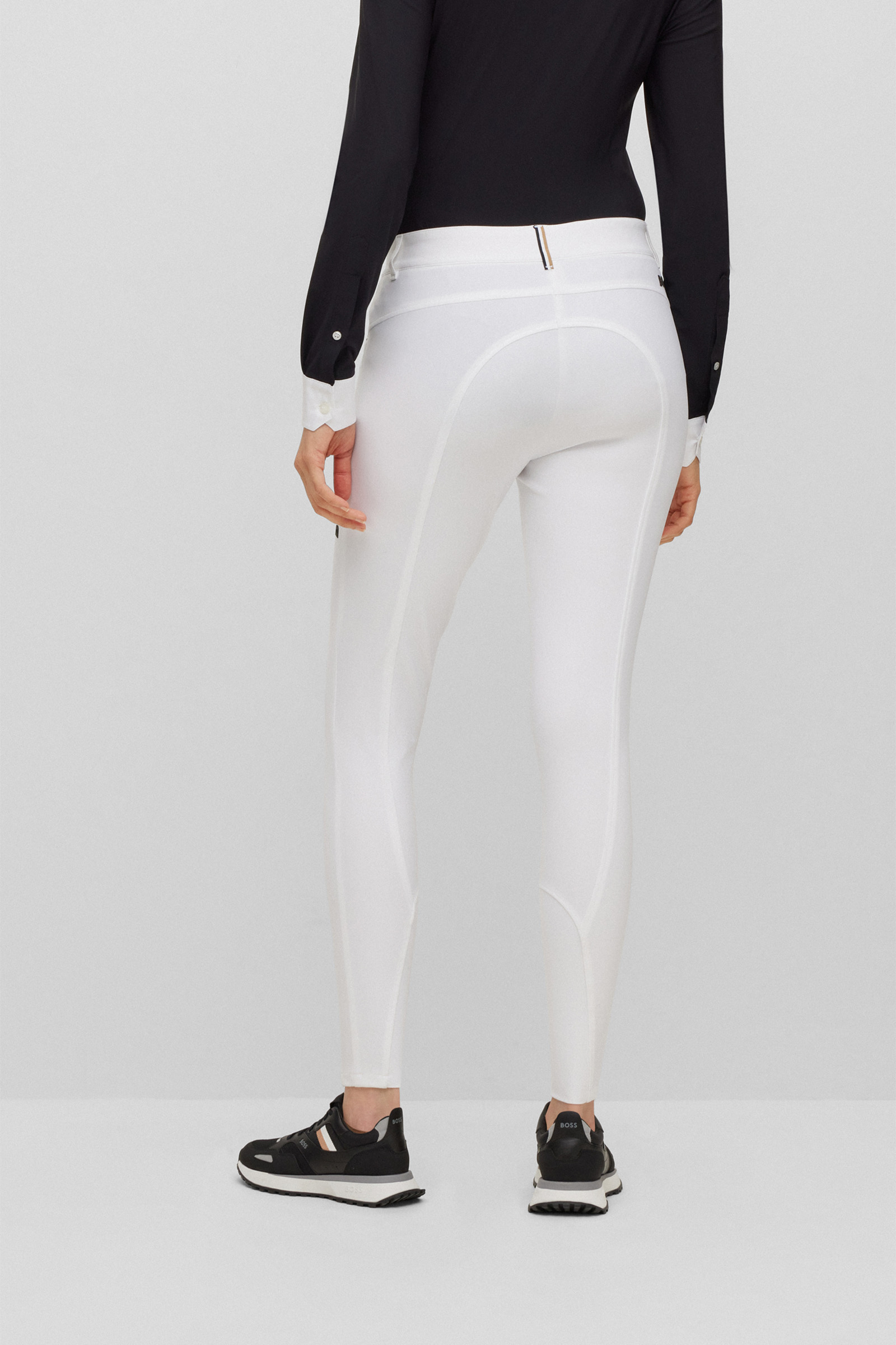 Pantalones cortos Boss Heather con agarre completo para mujer