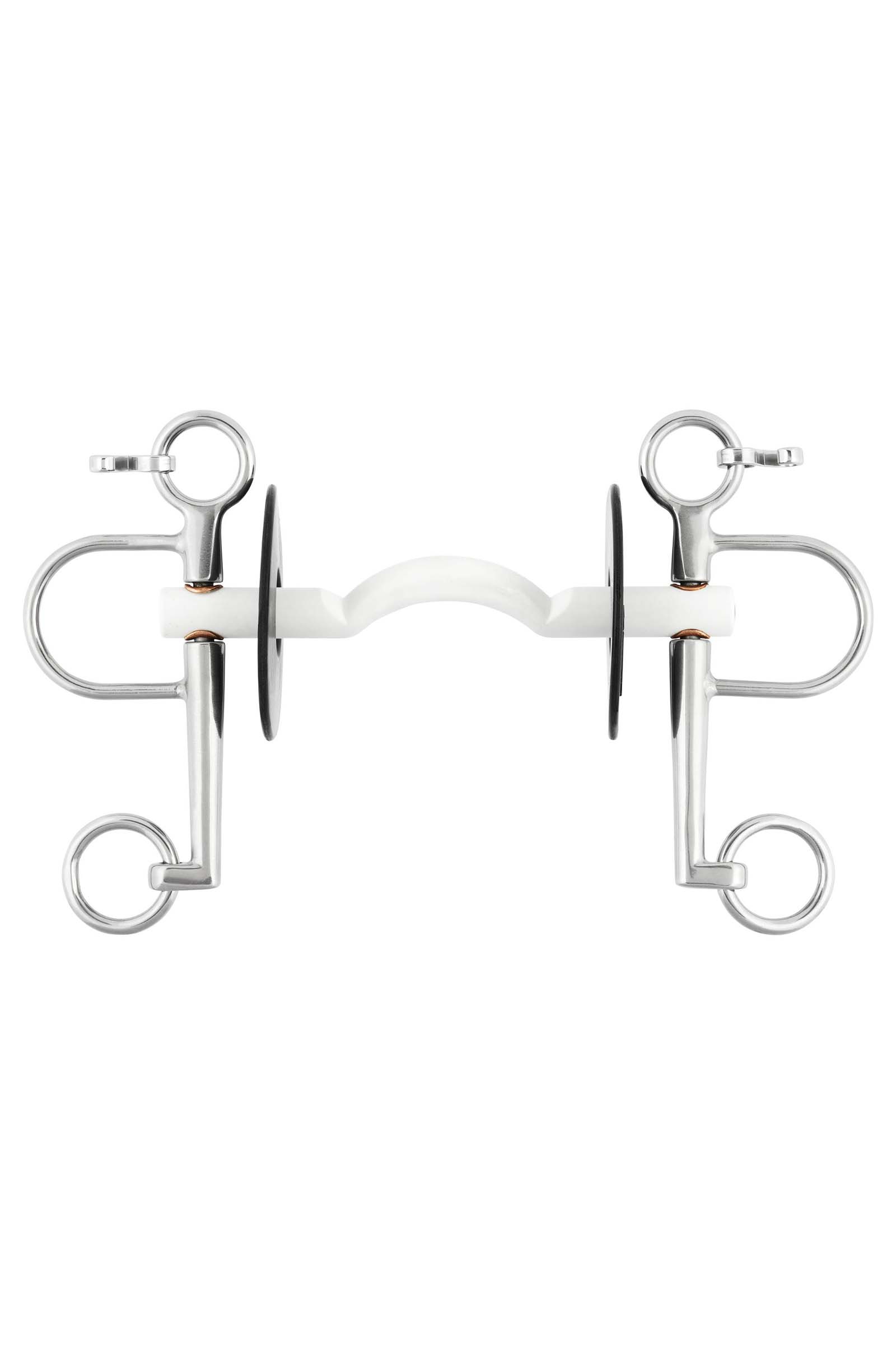 Pelham Nathe Mullen Suave con Pasalenguas Sprenger, 15mm, Brazos 7cm