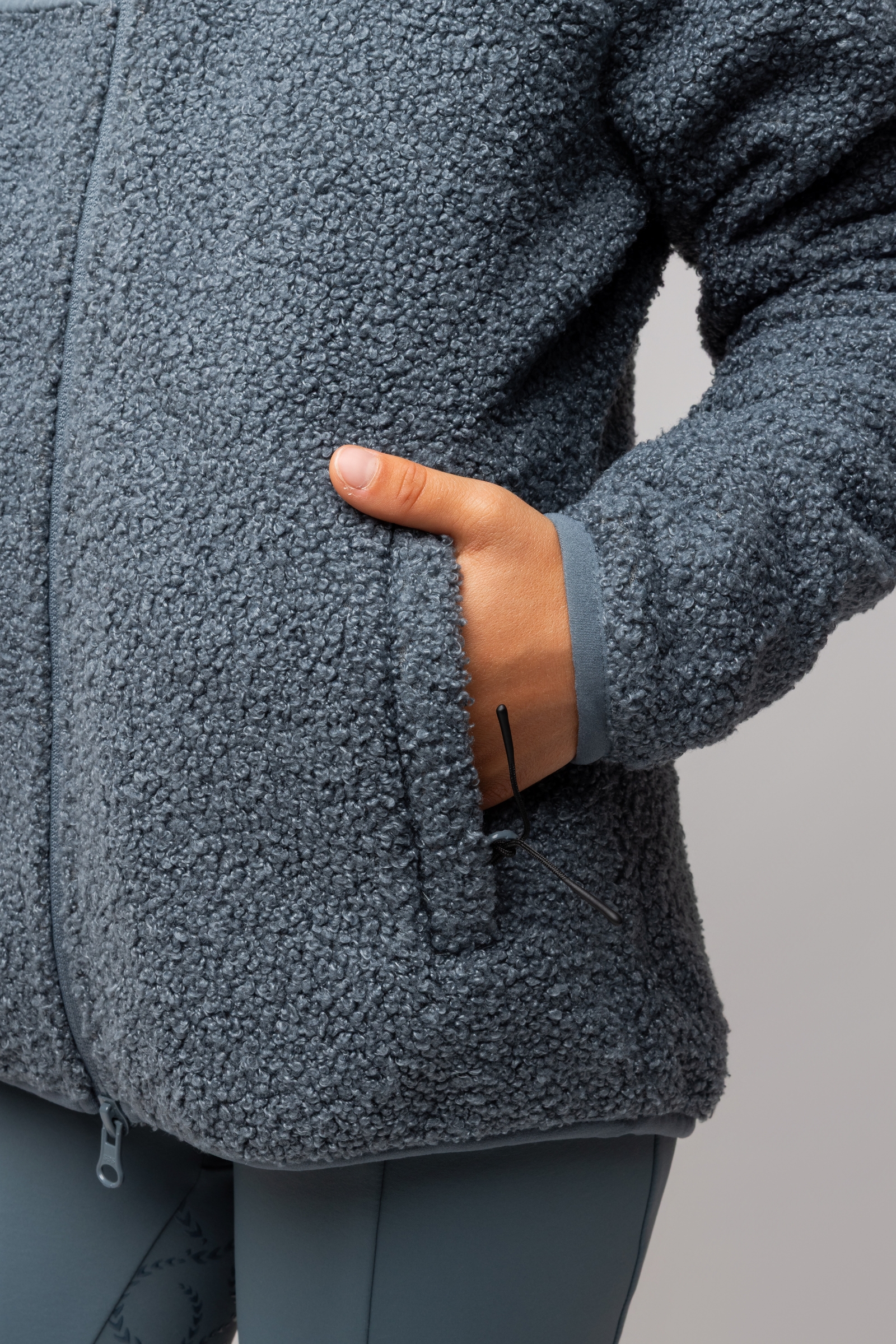 Horze Misha Chaqueta de forro polar híbrida para niños