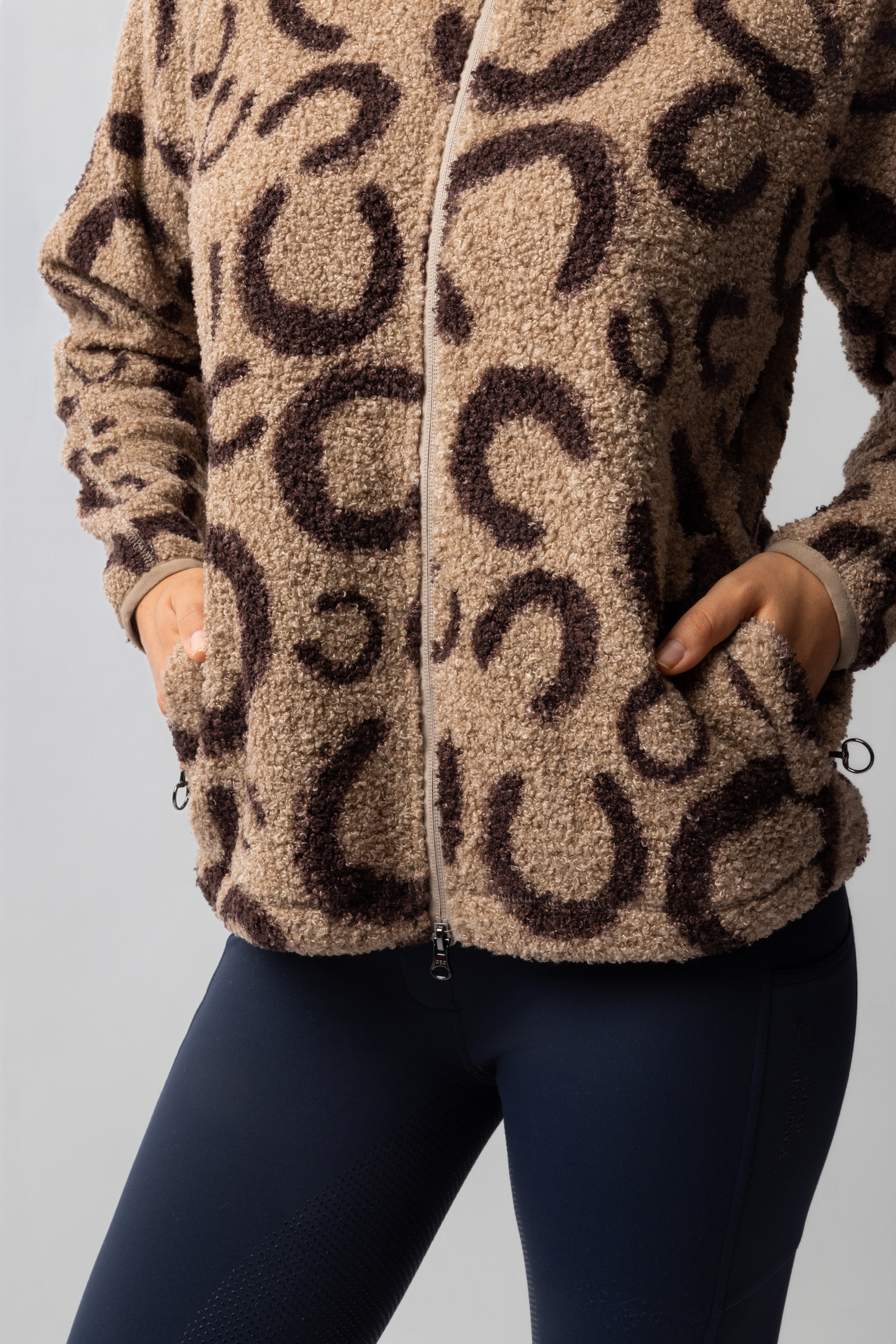 Horze Ariana Chaqueta de Teddyfleece para mujer