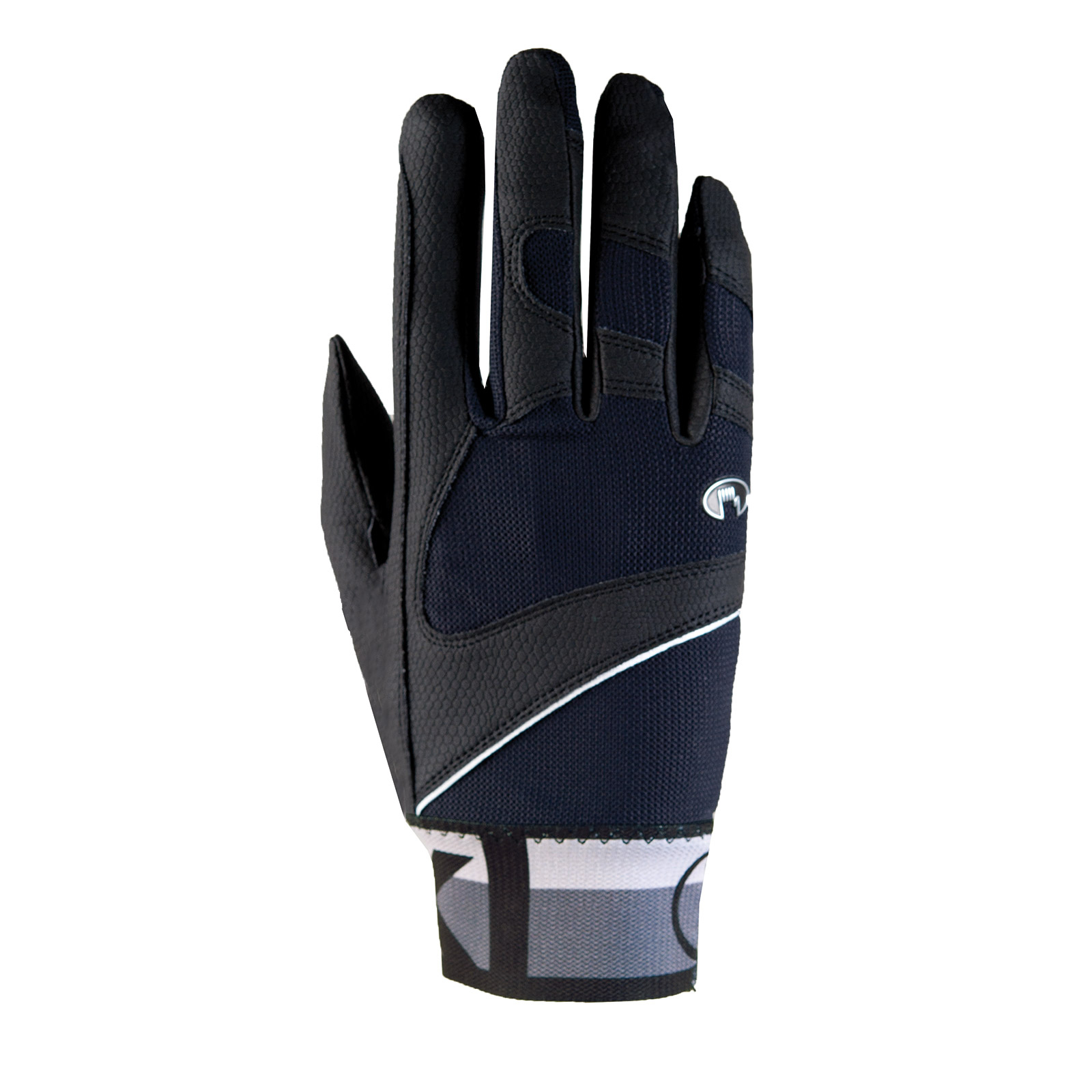 Black/Black Guantes de equitación Roeckl Milton