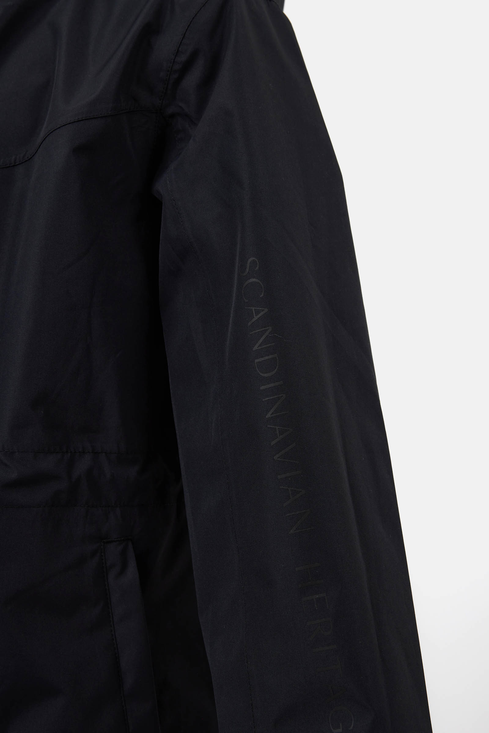 Horze Young Rider Fiora chaqueta impermeable con capucha plegable