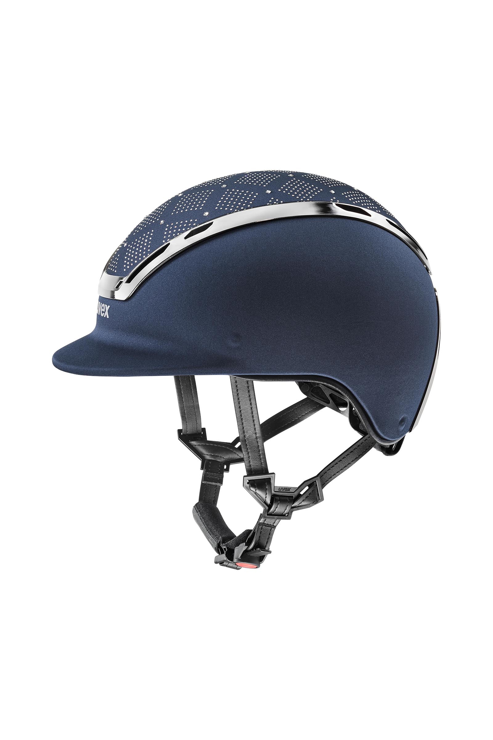 navy Uvex Exxeed Jewel Casco de Equitación