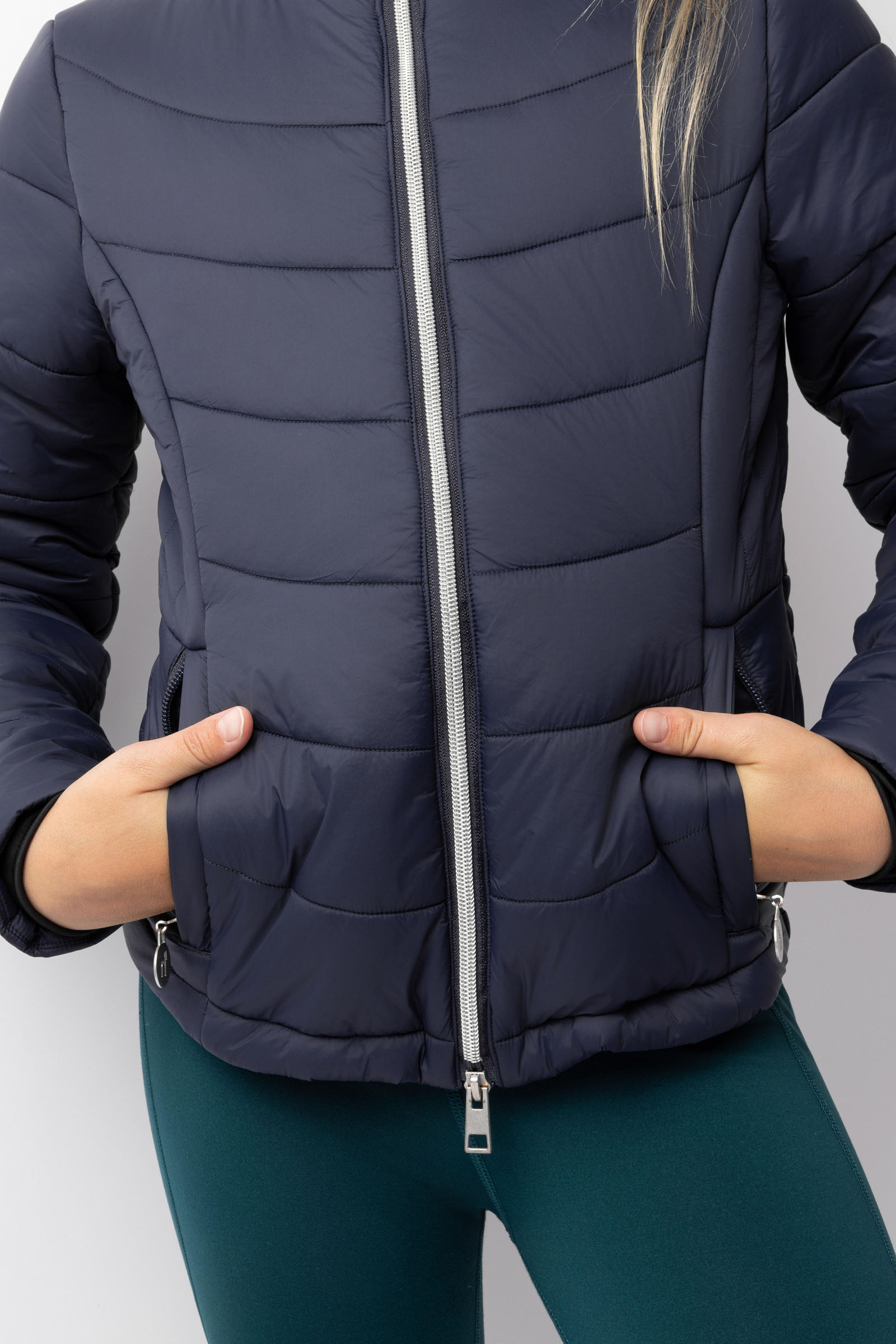 Horze Astrid Chaqueta de equitación acolchada para niños 