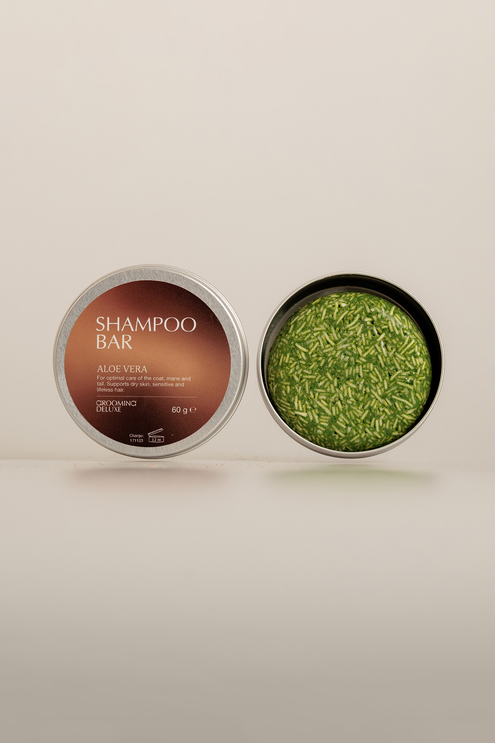 Grooming Deluxe Champ&uacute; s&oacute;lido Aloe Vera, 60 g