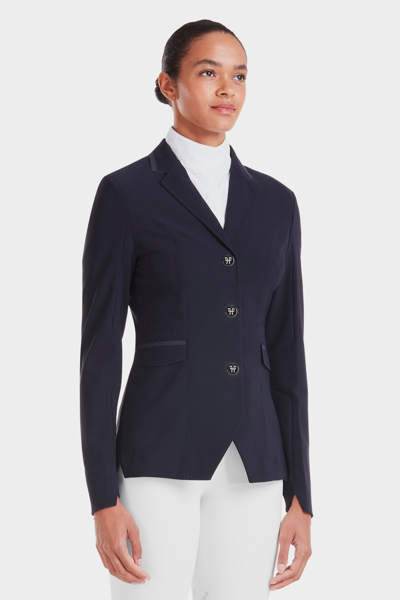 Dark Night Horse Pilot Aeromade chaqueta de concurso para mujer