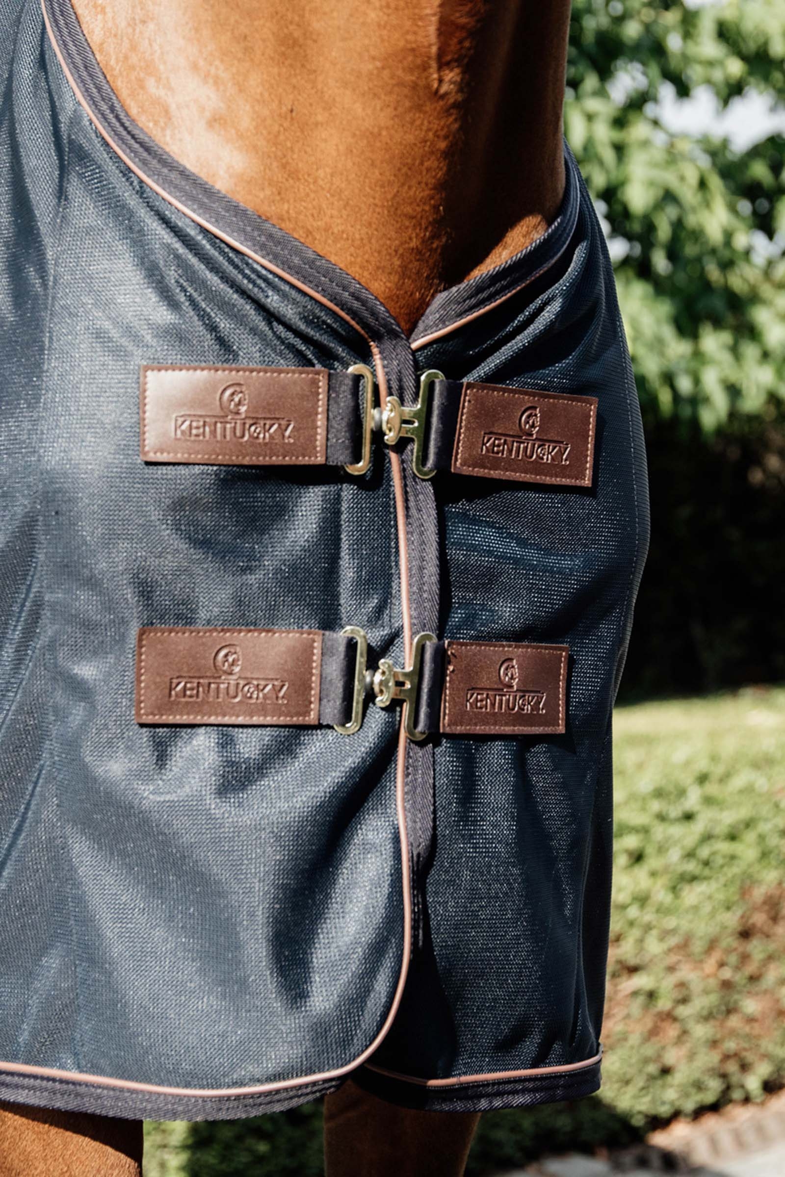 Kentucky Horsewear manta antimoscas de malla