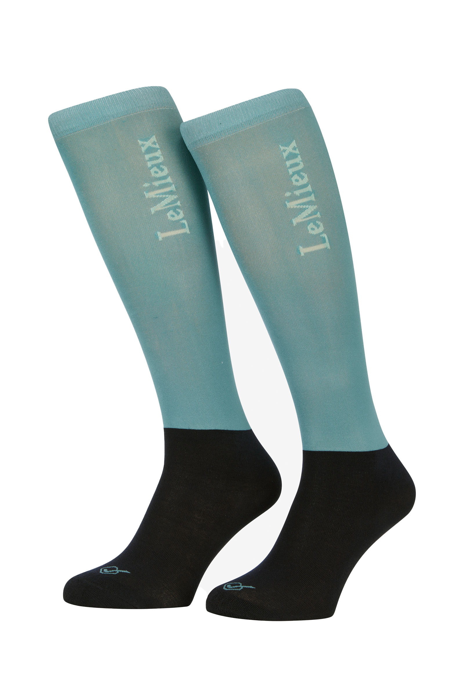 Spruce Blue Calcetines de competici&oacute;n LeMieux (paquete de 2)