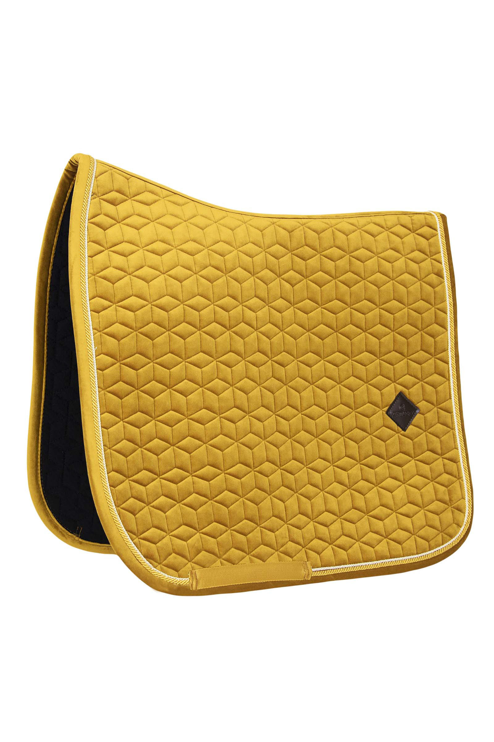 Maize Yellow Kentucky Horsewear Velvet Mantilla doma