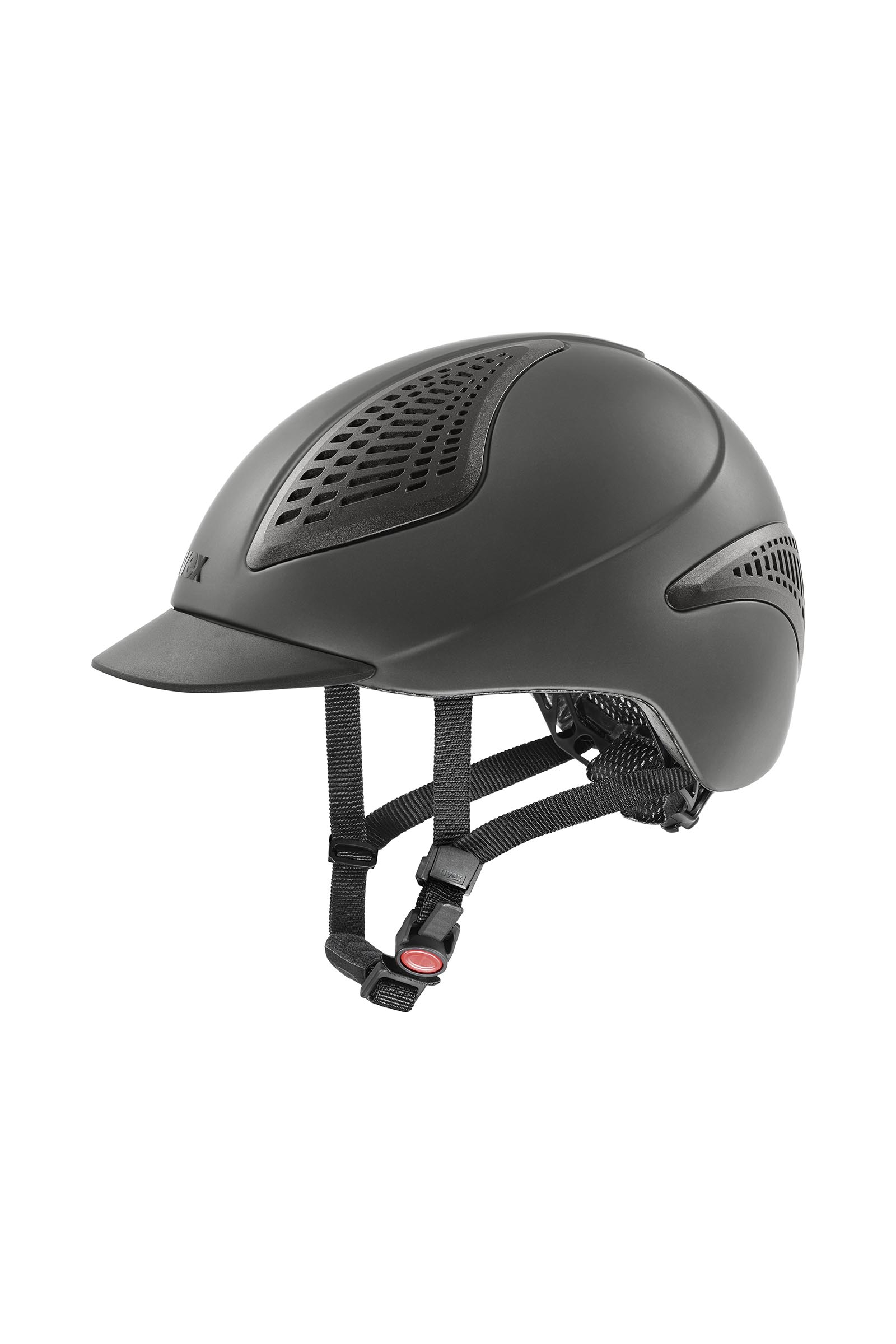 anthracite mat Uvex Exxential III casco de equitación
