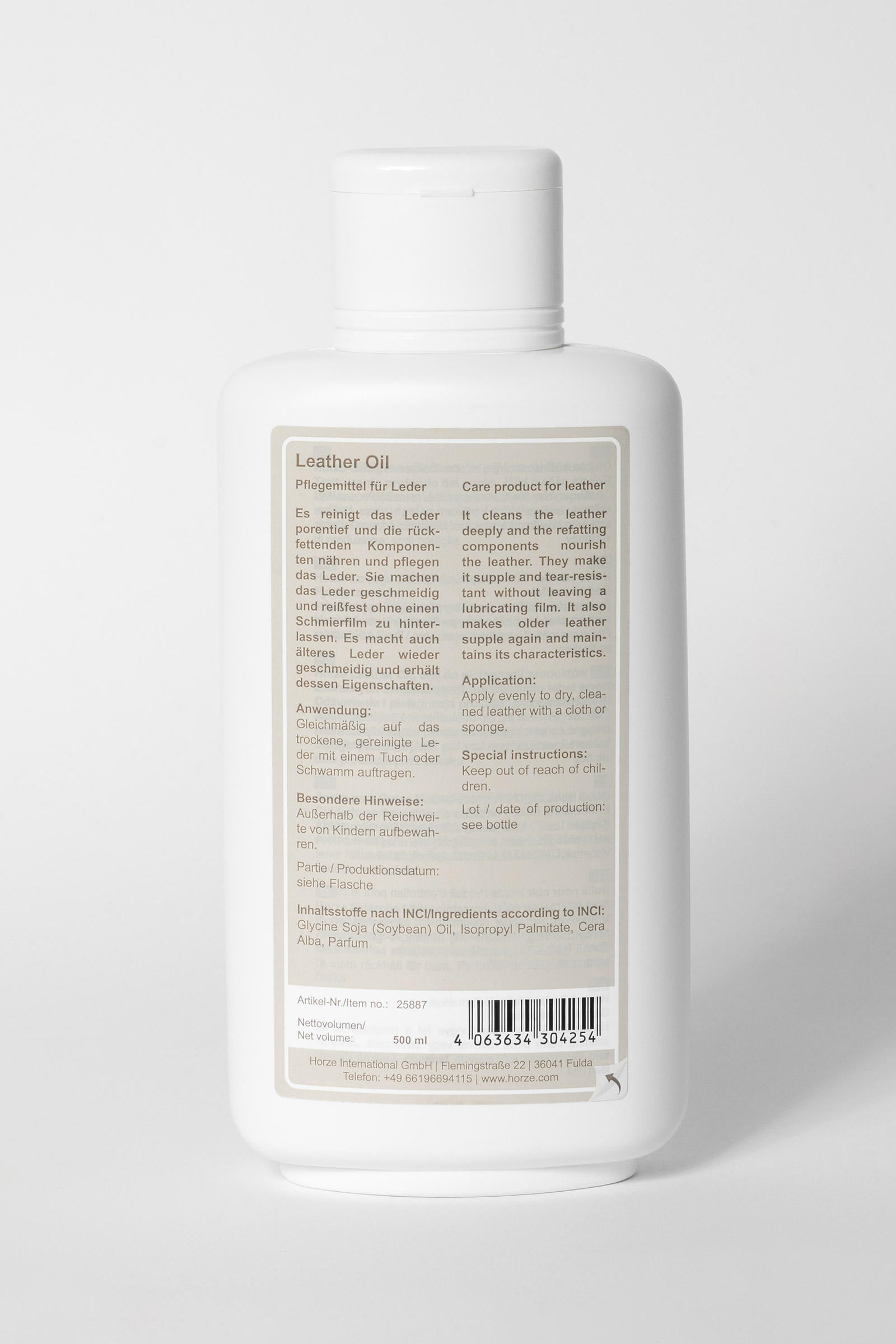 Aceite para Cuero Horze, 500ml