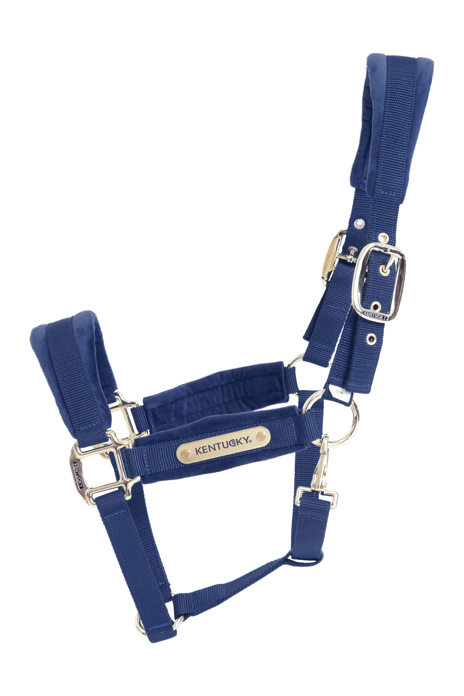 DB/AB Cabezada de Cuadra Kentucky Horsewear Velvet
