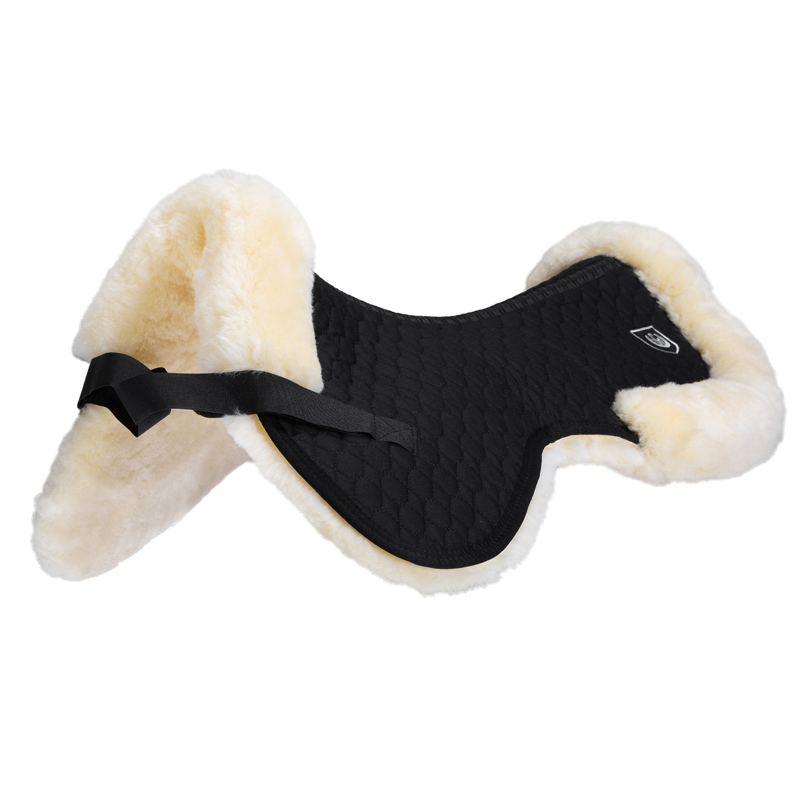 Cristo Media hombrera profunda con borde