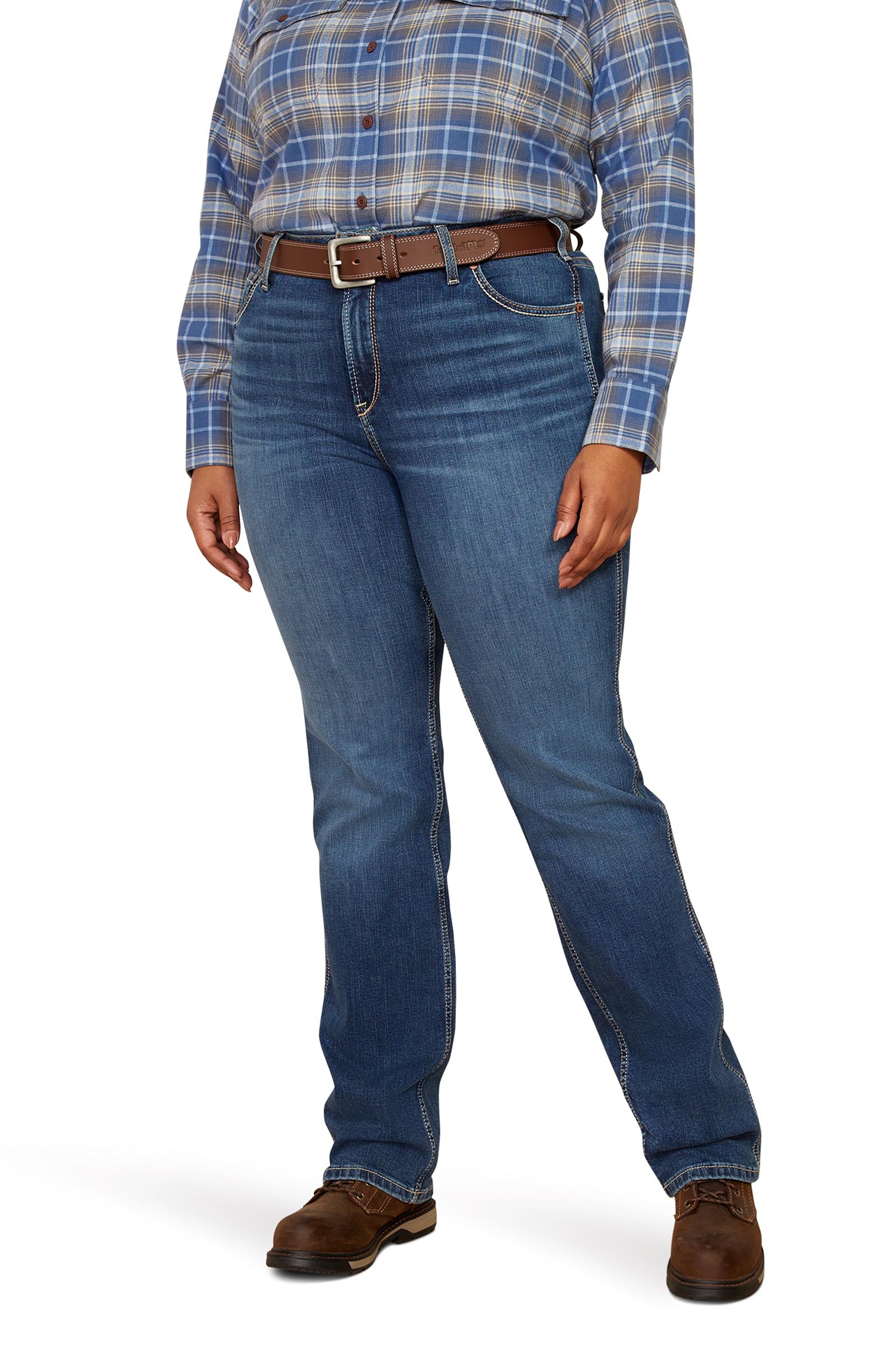 Ariat Rebar HR Riveter Straight Vaqueros rectos para mujer