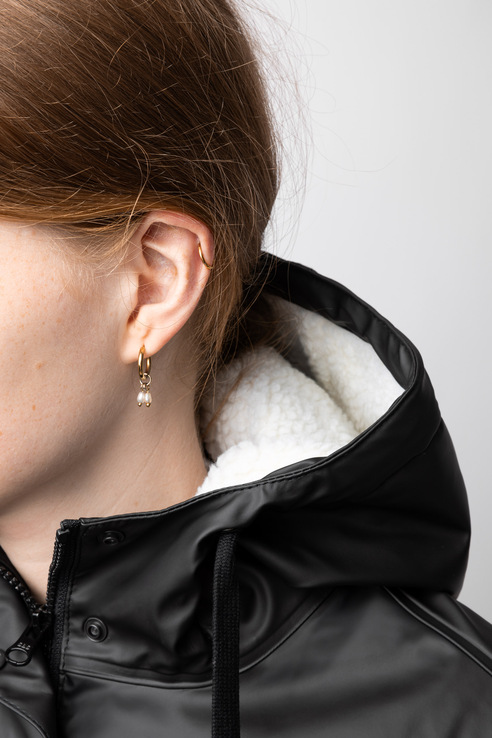 Chubasquero PU con Polar para MujerHorze Billie