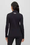 Camiseta de entrenamiento Boss Lia Signature Stripe para mujer