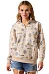 Ariat Sudadera Sapphire 1/2 zip para mujer