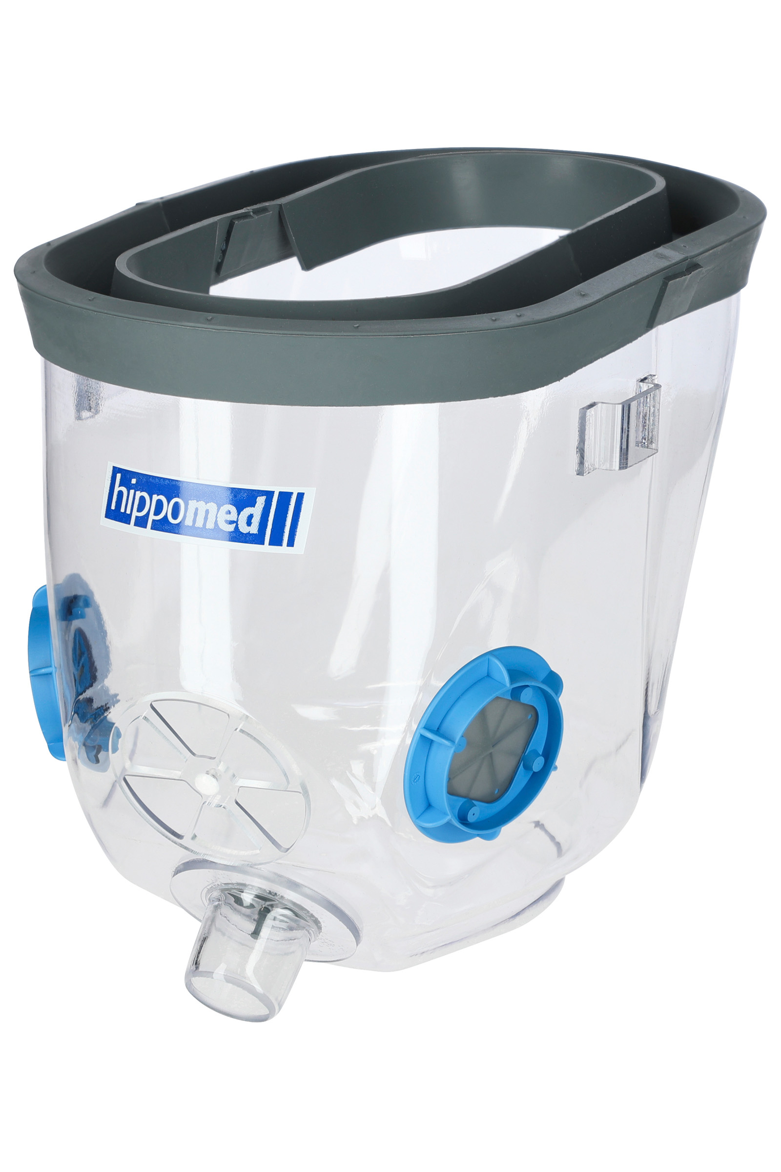 Máscara Inhalación Hippomed incluye Accesorios para AirOne, Draft