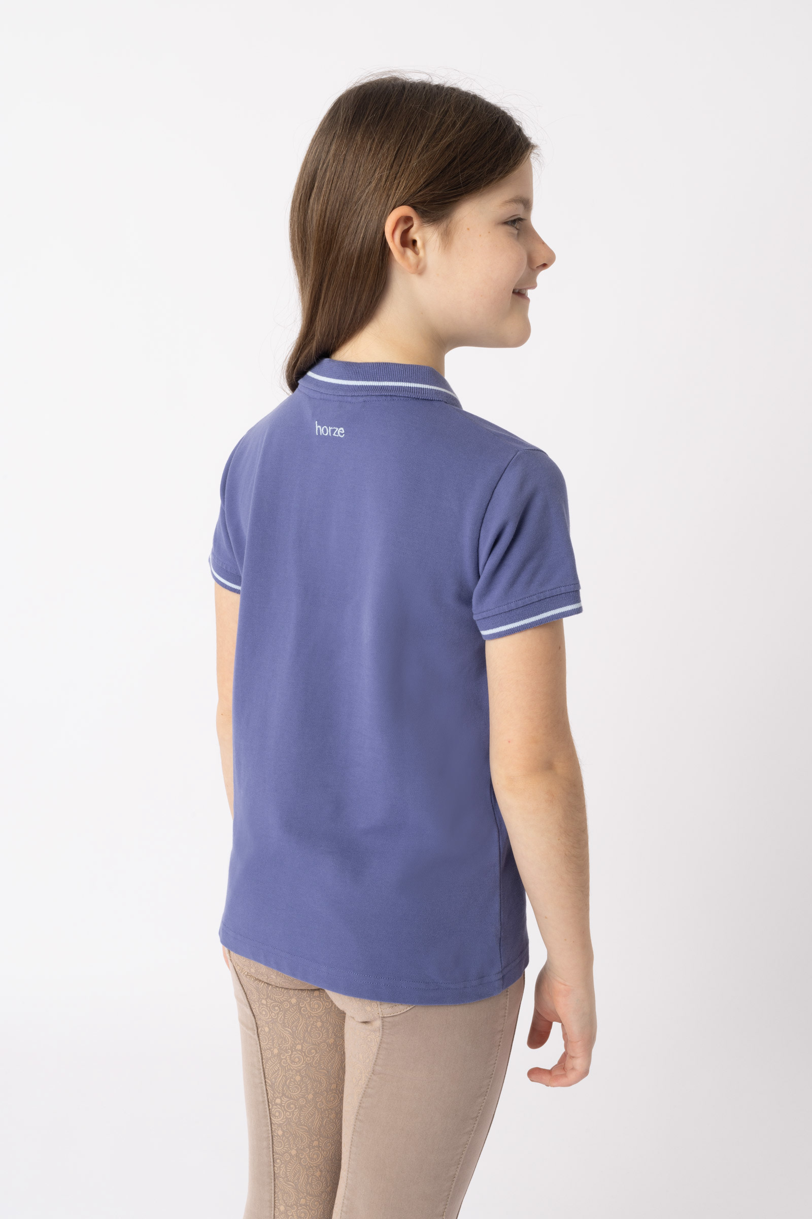Camisa Polo Funcional para Niños Horze Sohra