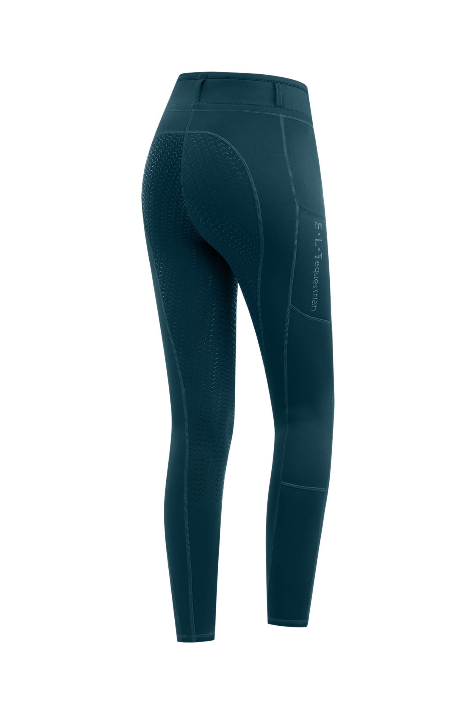 Petrol Blue ELT Ella Glam Leggings de Equitación para Mujeres