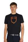 Equestro SS2026 Camiseta b&aacute;sica hombre con logo brillante  