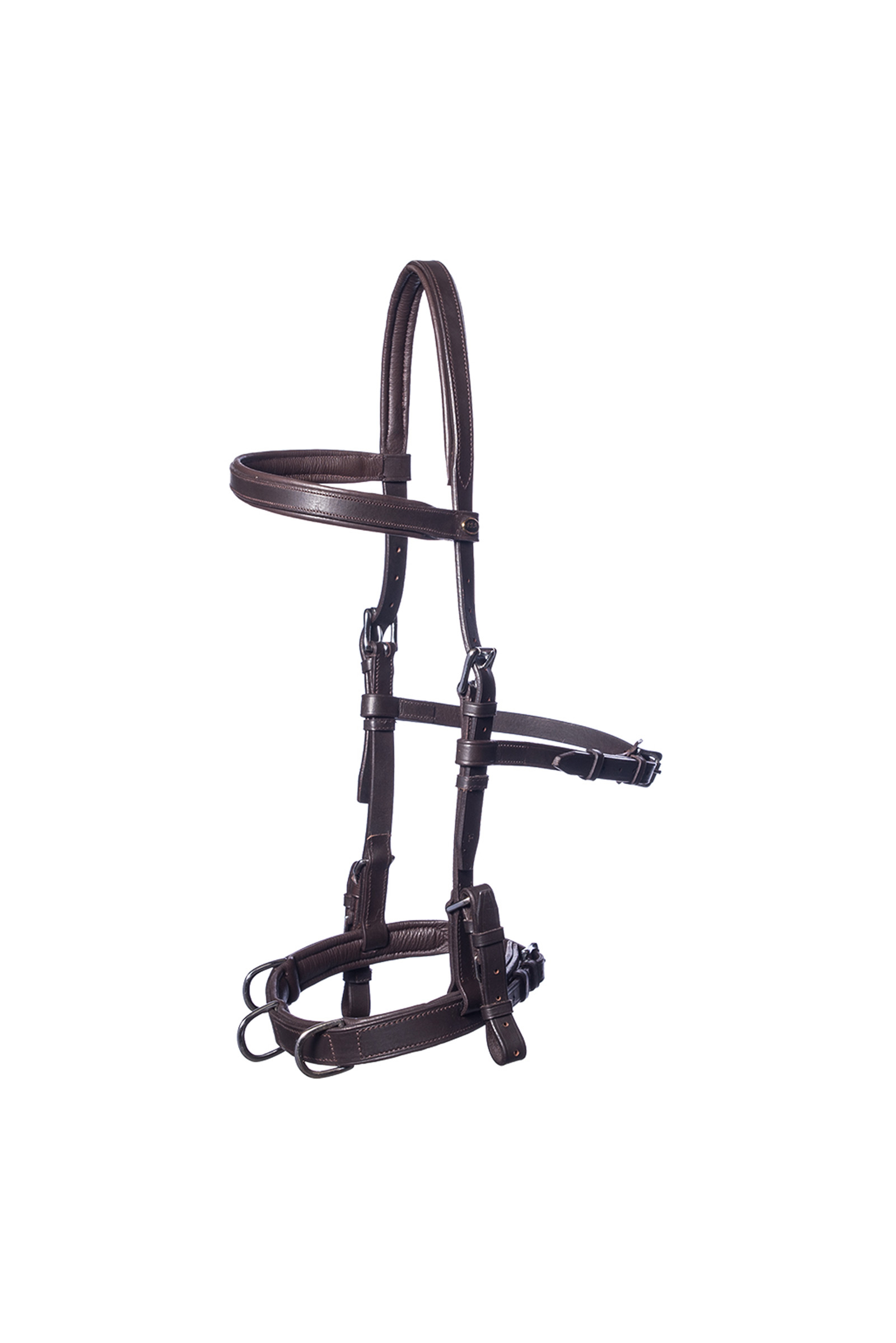 Dark Brown F.R.A. Freedom Riding Articles Baro cabezada dar cuerda, cuero