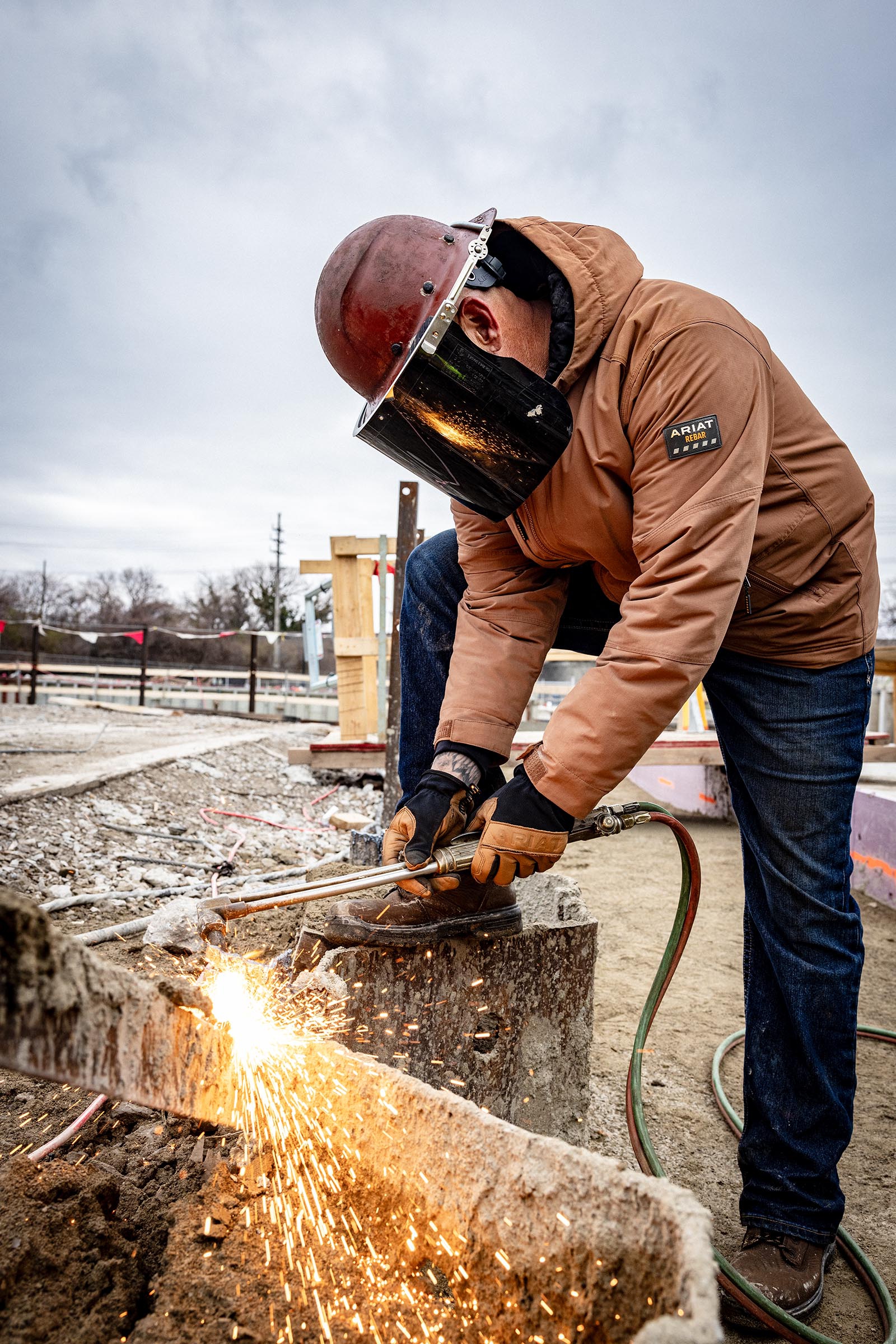 Ariat Rebar Cordura Ripstop Chaqueta t&eacute;rmica para hombre
