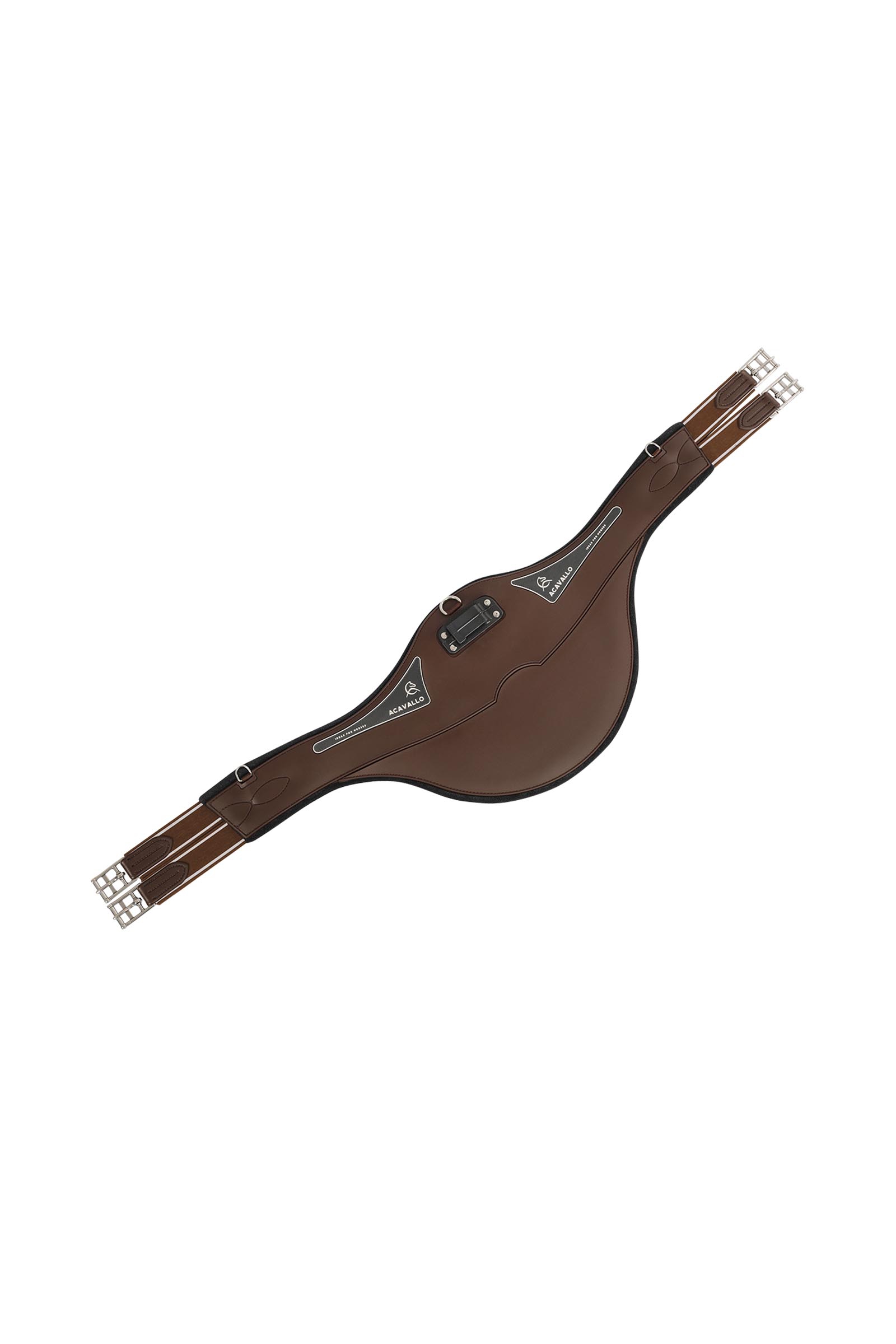 Dark Brown Acavallo Cincha Comfort con gel