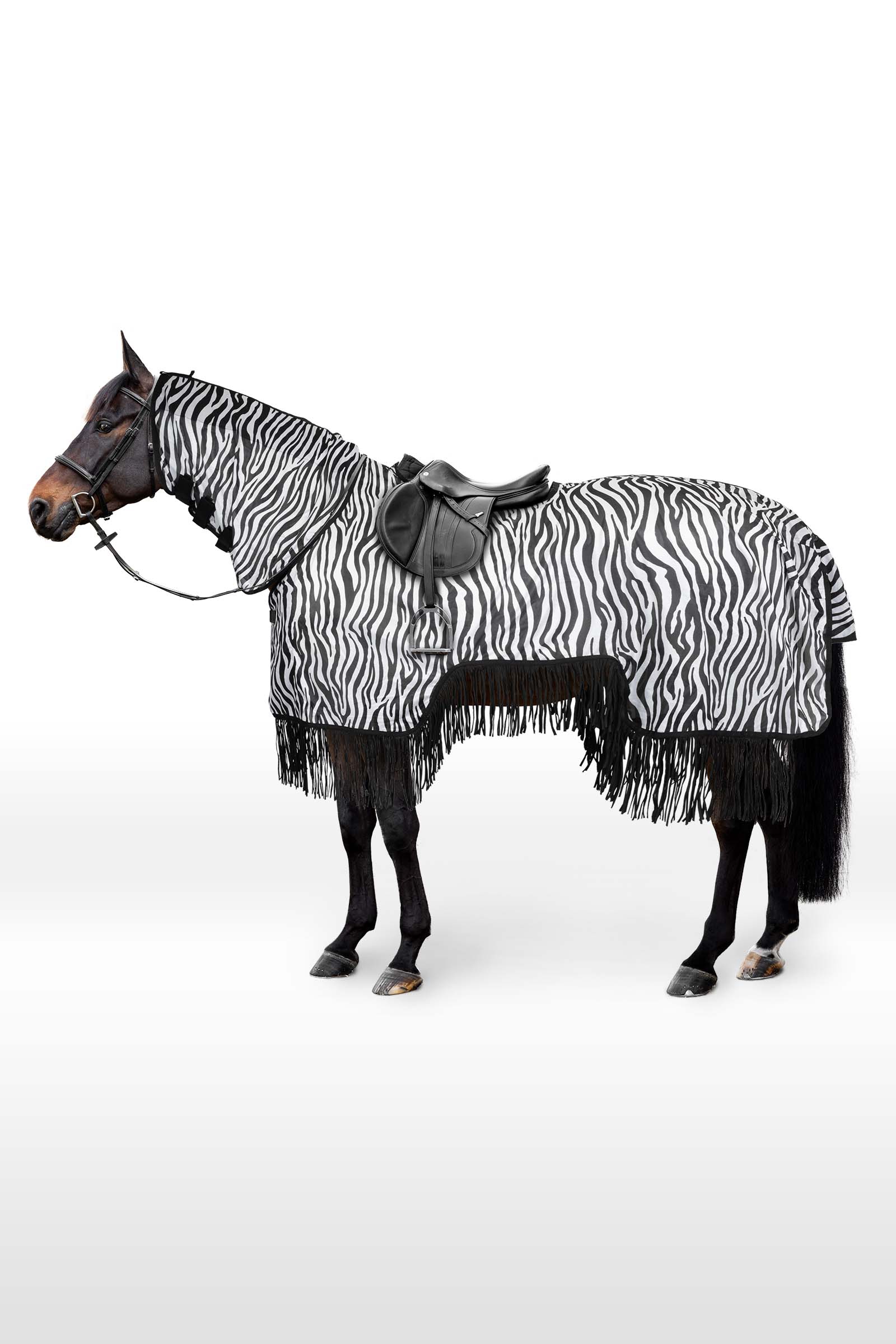 Manta Riñonera para Montar con Volantes Horze Defender