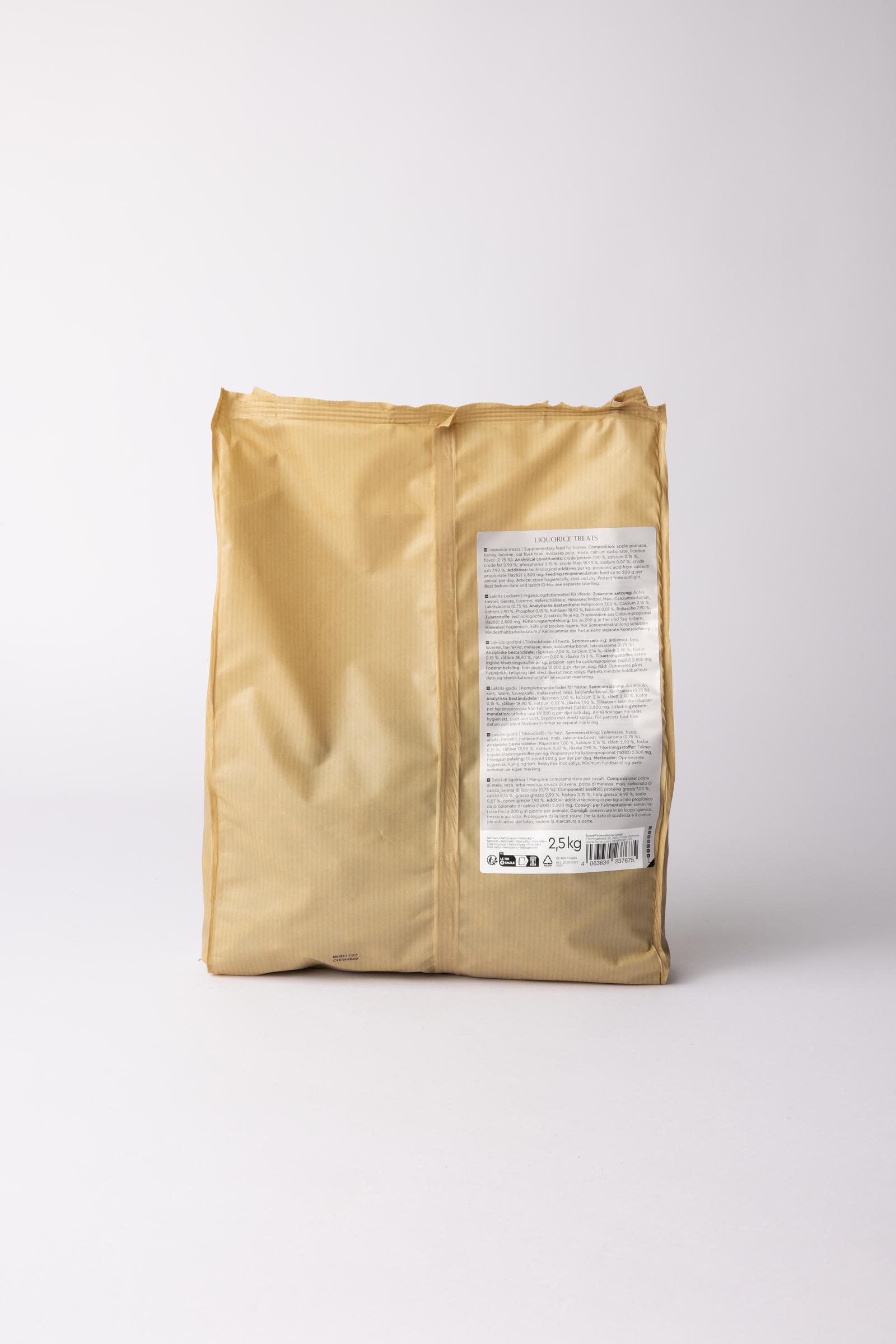 Galletas Regaliz Horze, Golosinas 2,5kg