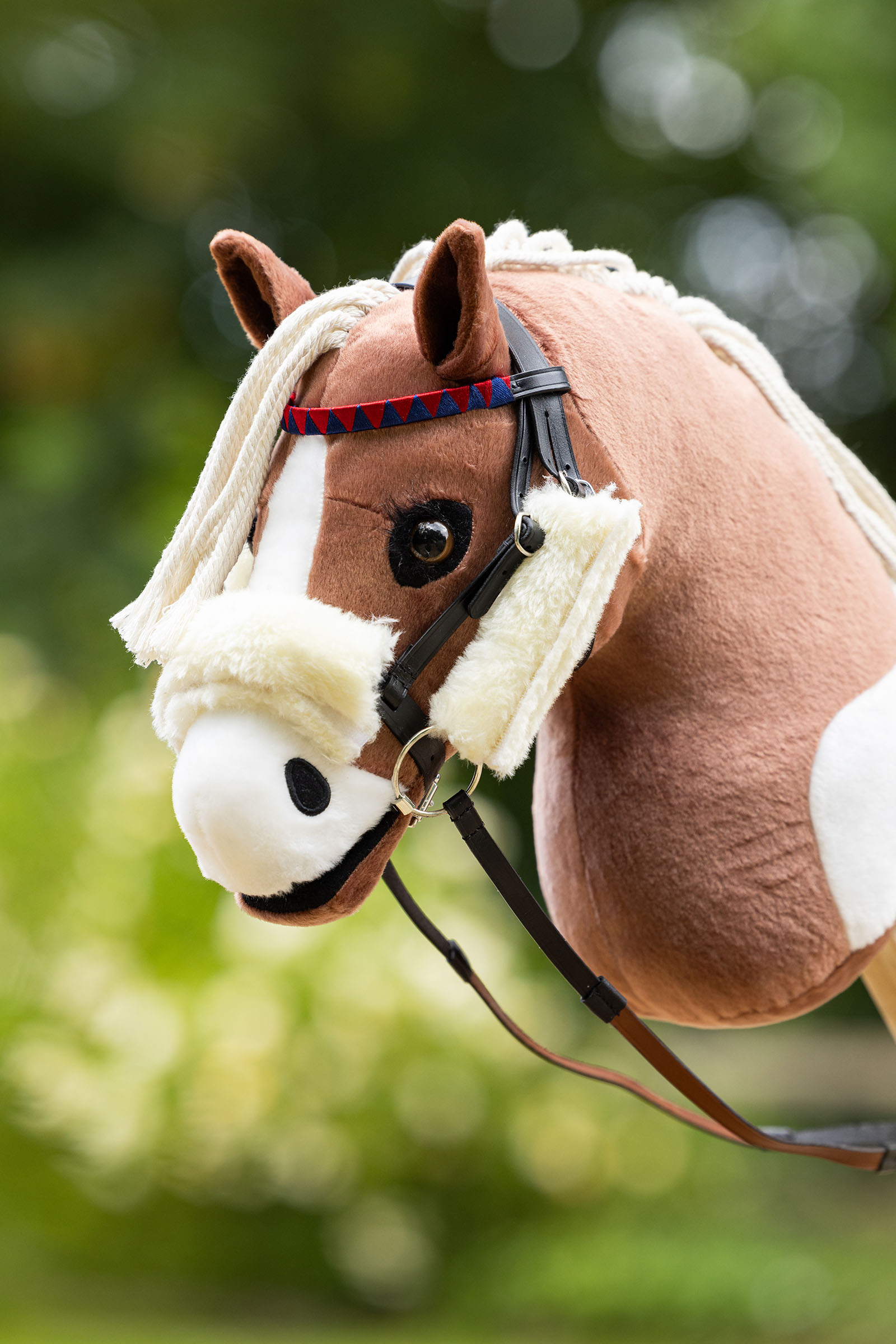 LeMieux Hobby Horse cabezada de carreras con set