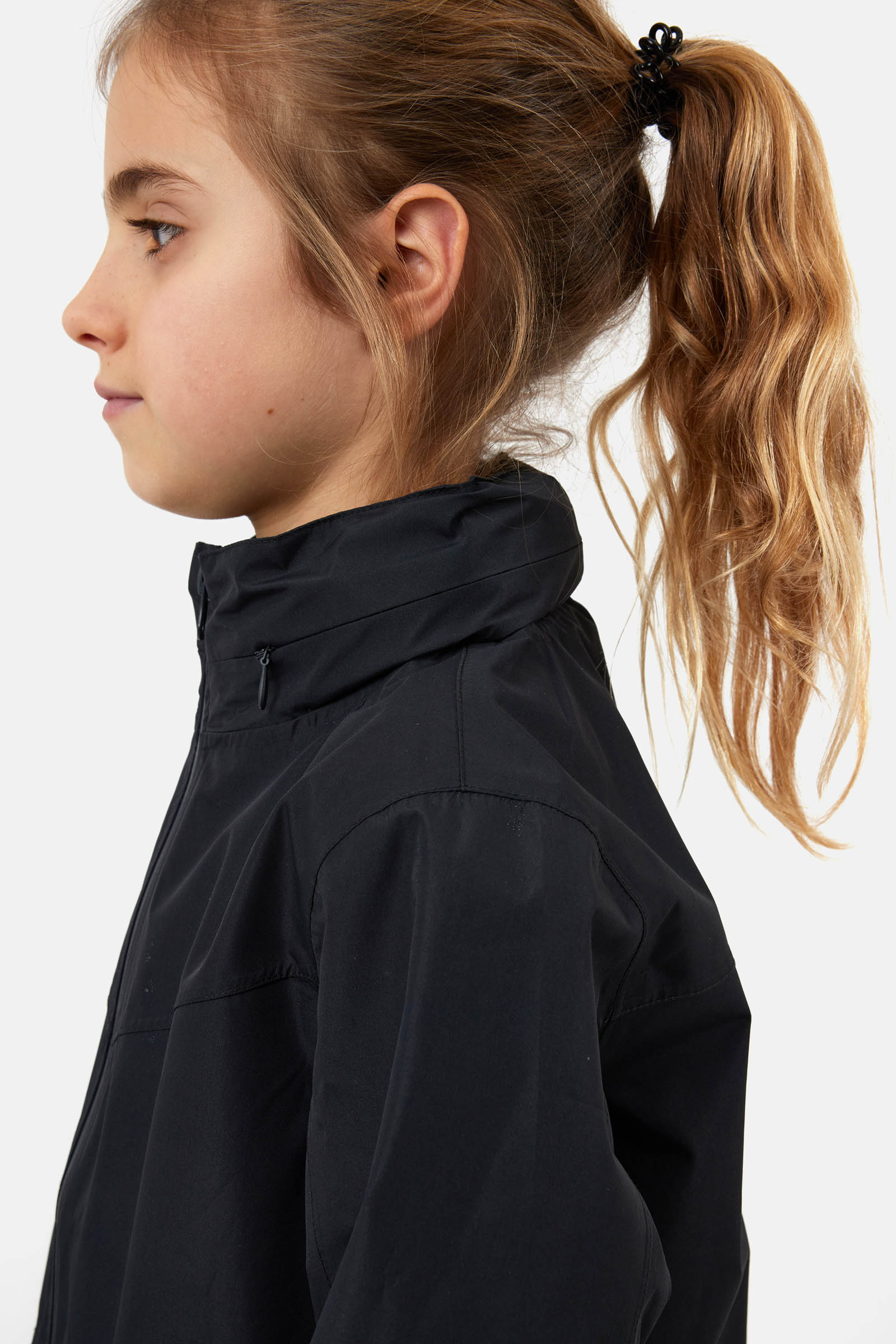 Horze Young Rider Fiora chaqueta impermeable con capucha plegable
