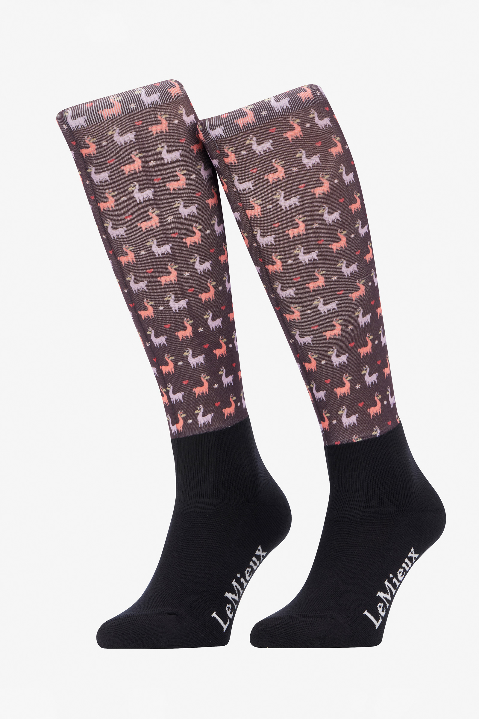 LeMieux Llamas Footsie calcetines