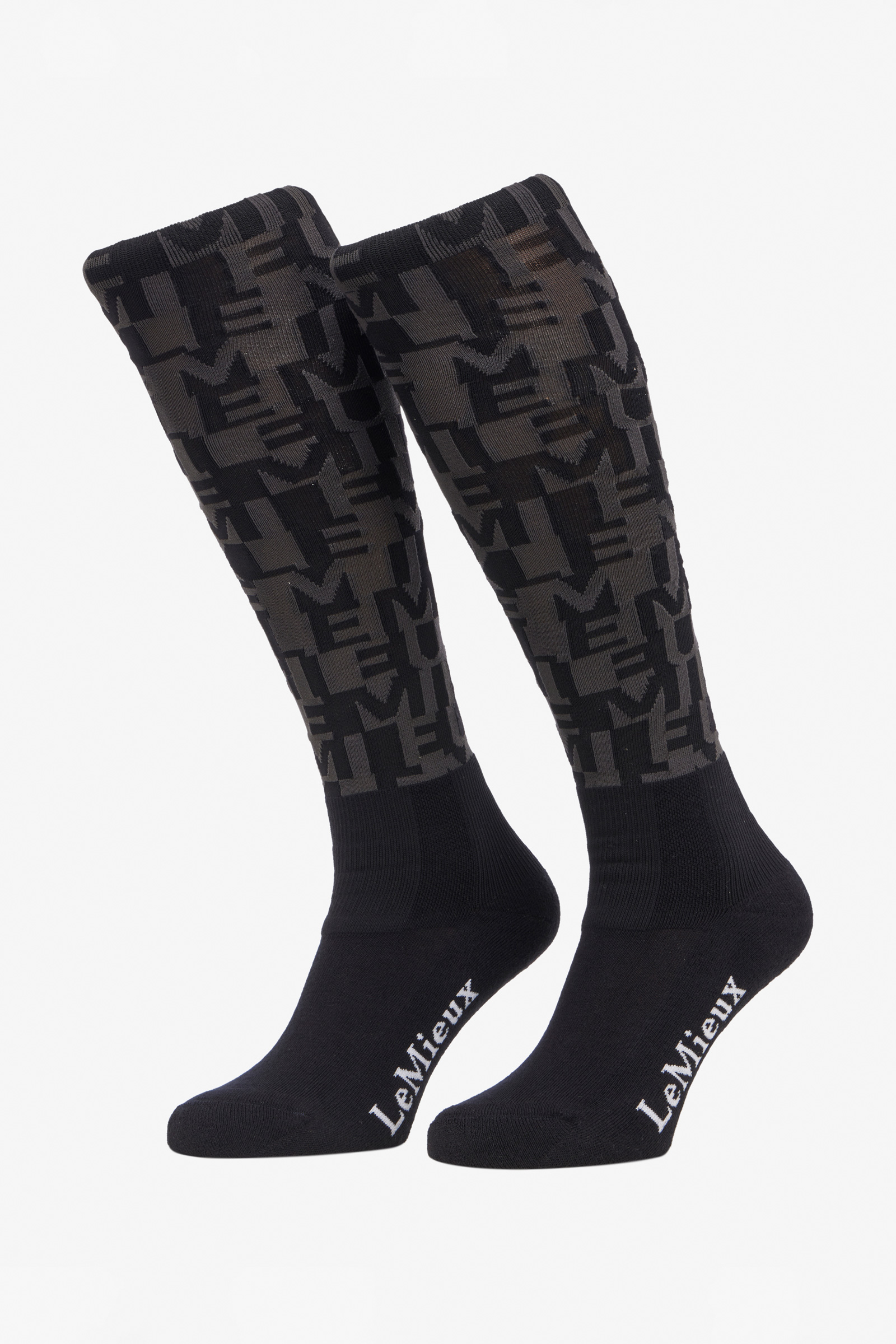 LeMieux Footsie calcetines con logo