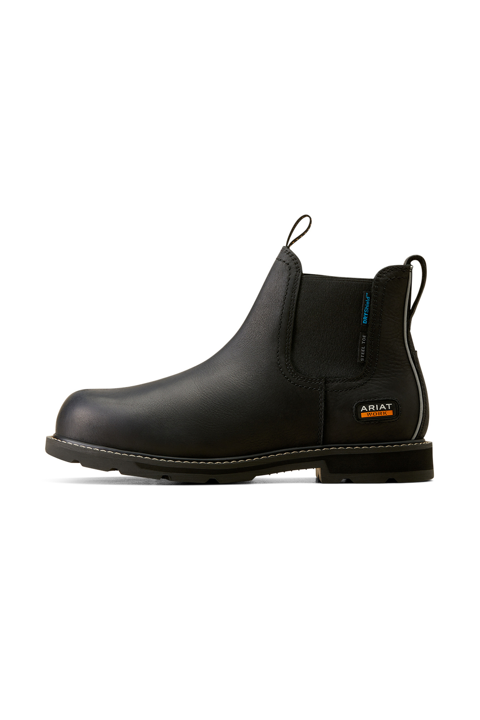 Ariat Groundbreaker Chelsea botas de trabajo impermeables para hombre con puntera de acero