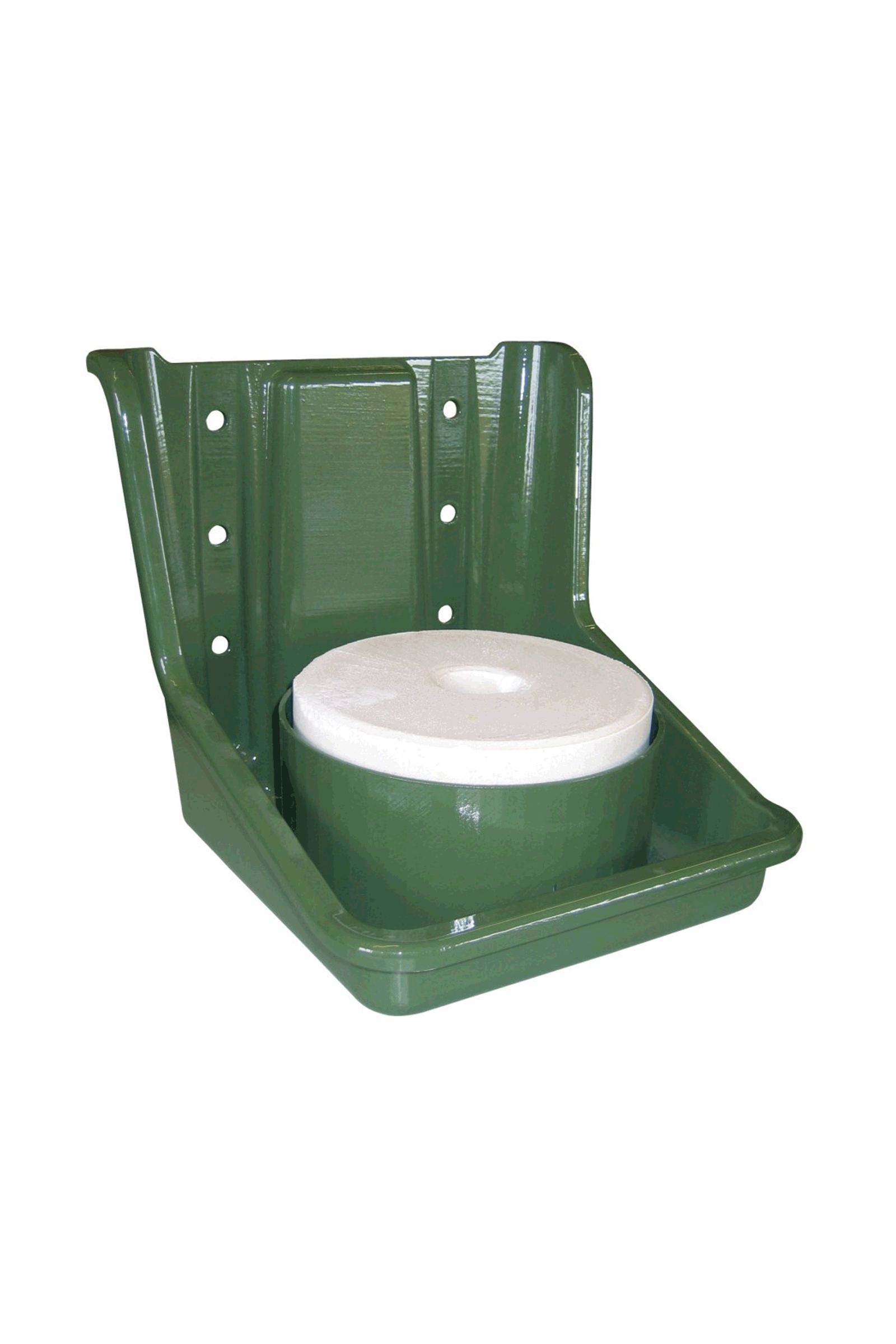 Soporte para piedra de lamer Kerbl con inserto para piedras redondas