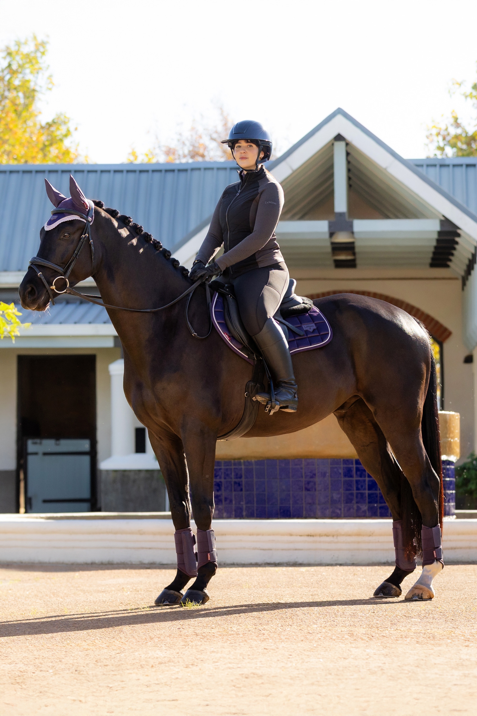 LeMieux Merino+ Loire sudadero clásico Close Contact