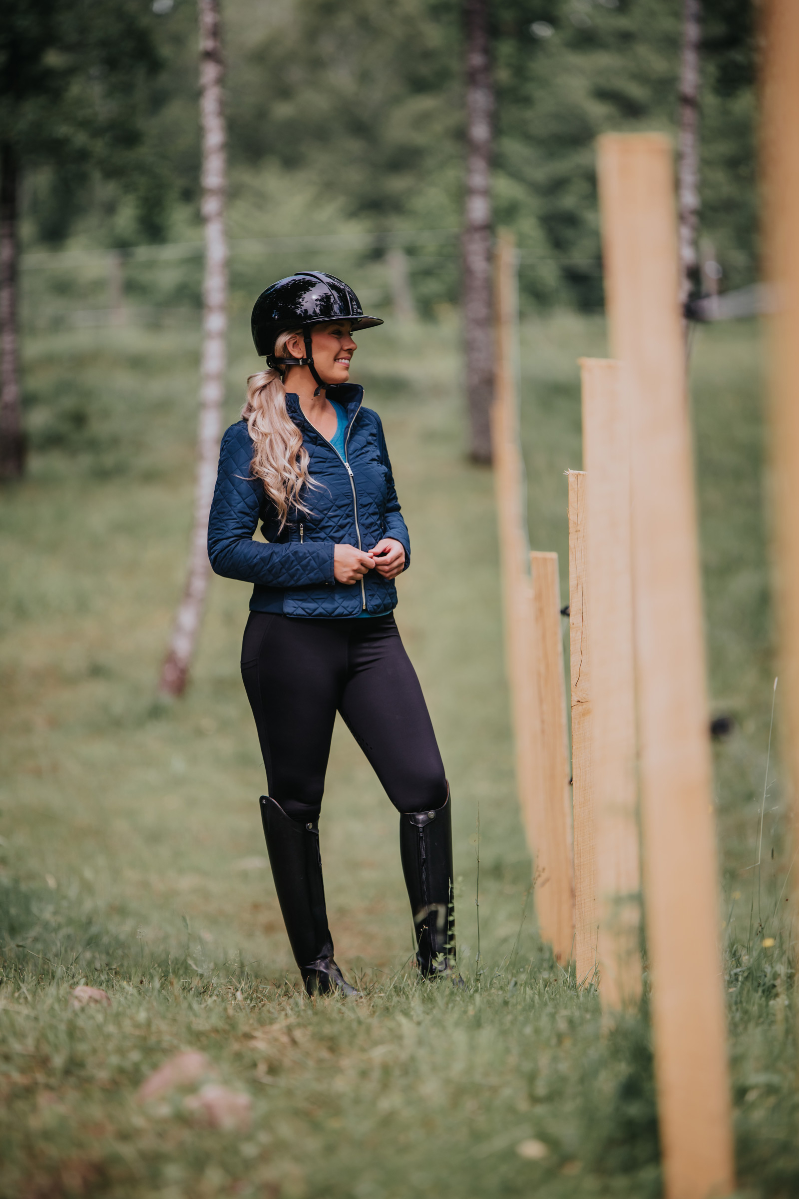 Mallas de Equitaci&oacute;n T&eacute;cnicos con Asiento Completo Mountain Horse Flora